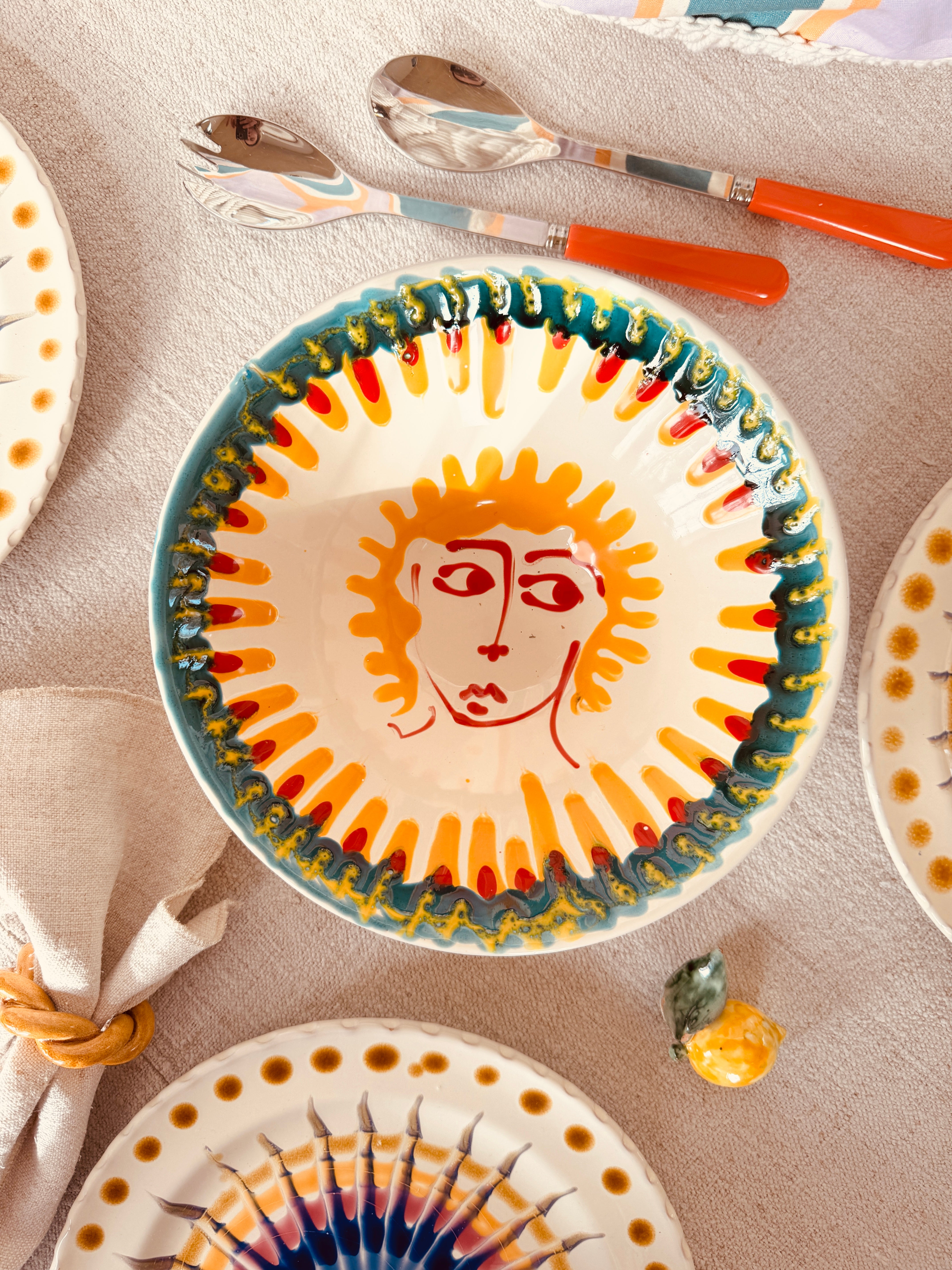 Salatschale, konisch - 25 "Einzelstück - Art Piece" 