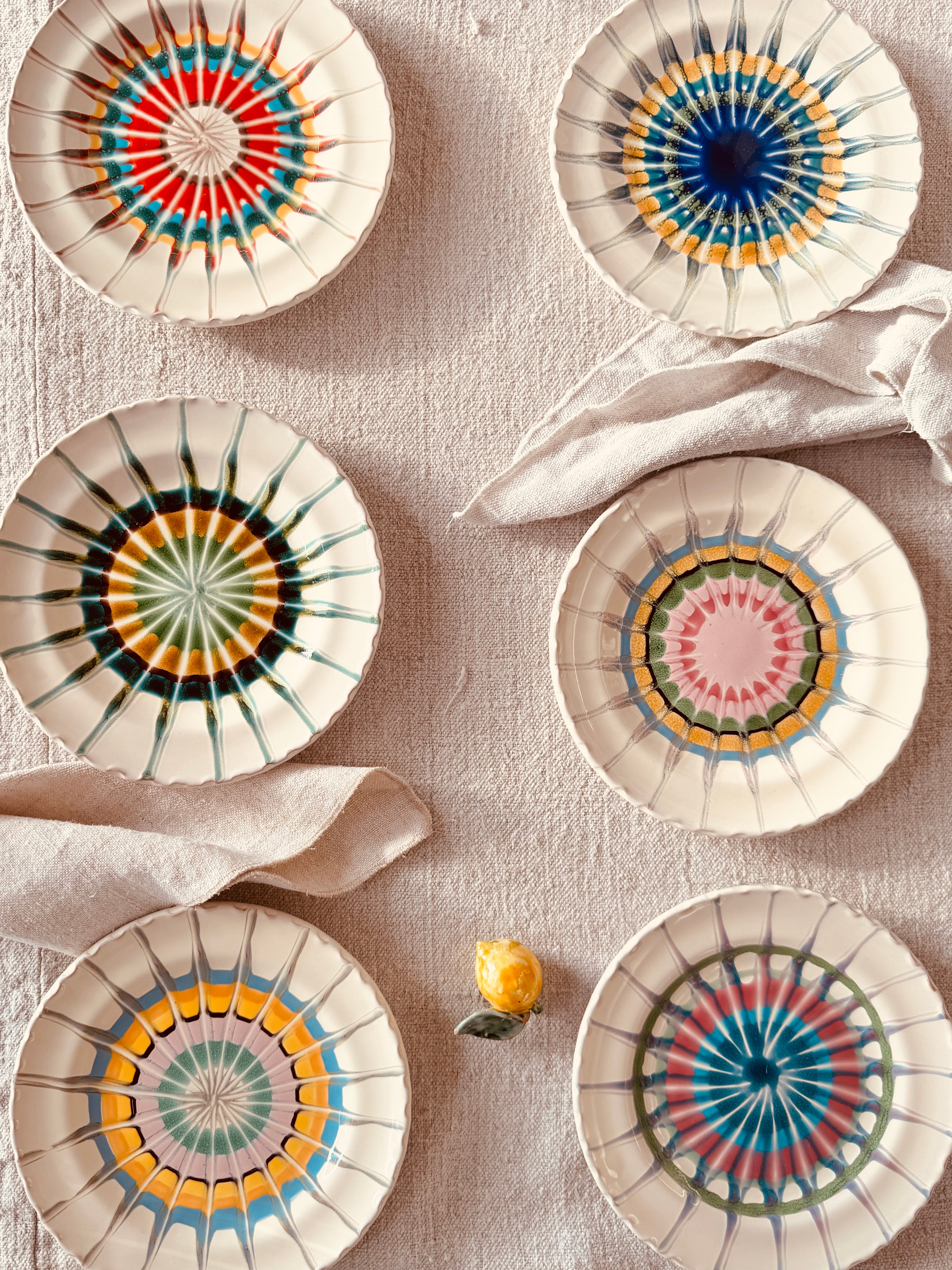 Antipasti Teller 20cm "Magic Mix II" 6er Set