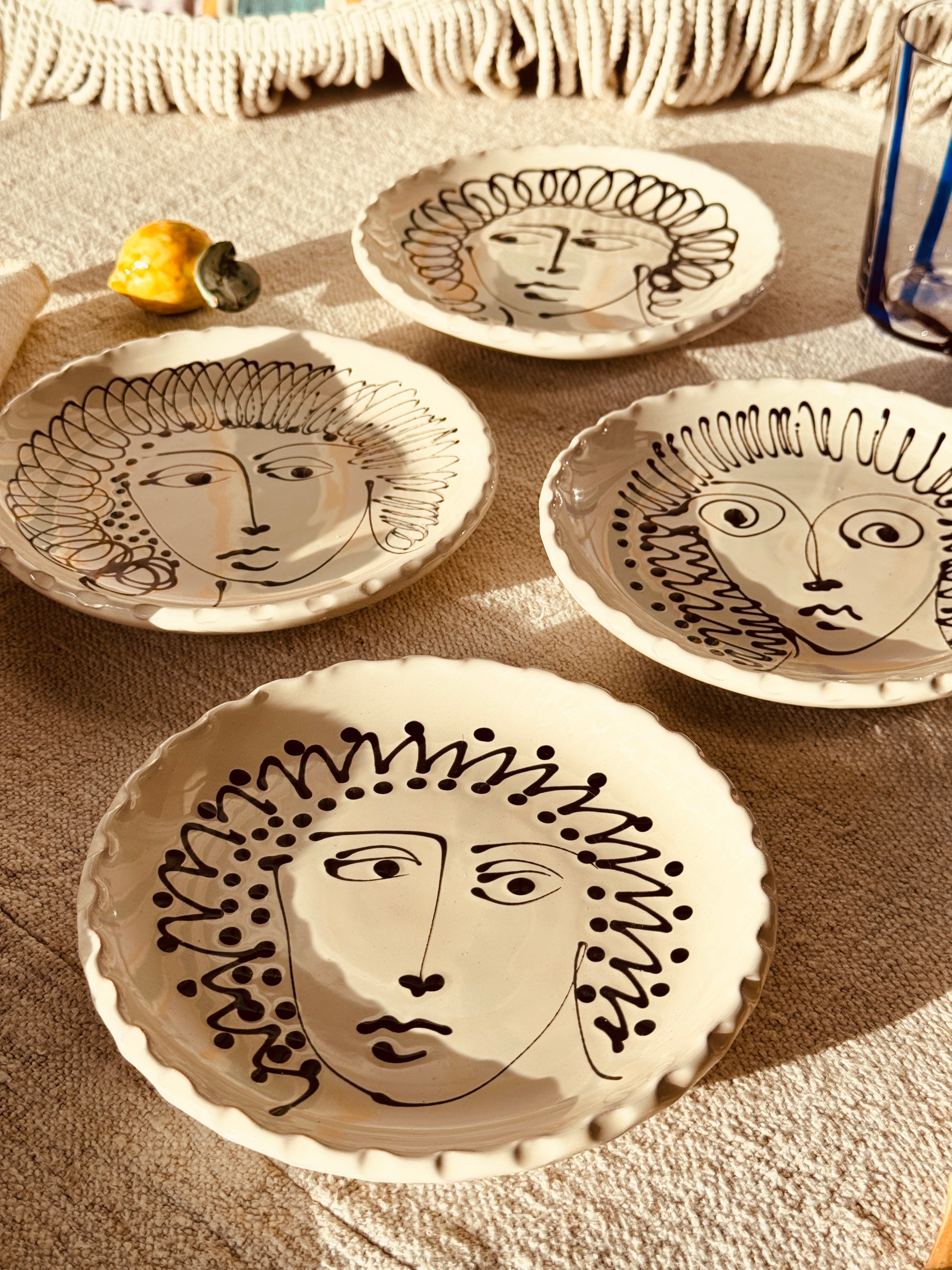 Teller 16cm "Viso Mix" 4er Set