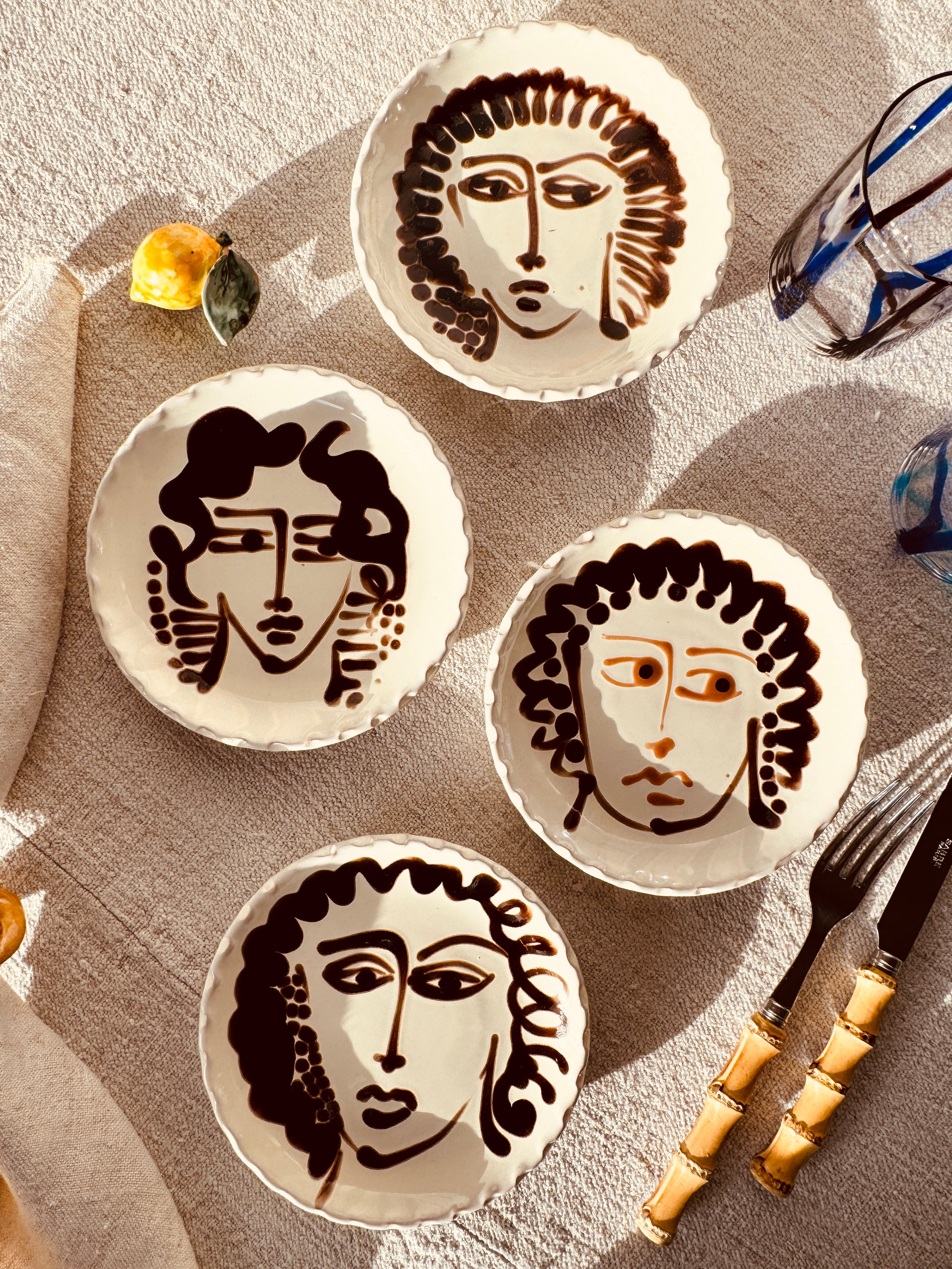 Teller 16cm "Viso Mix" 4er Set