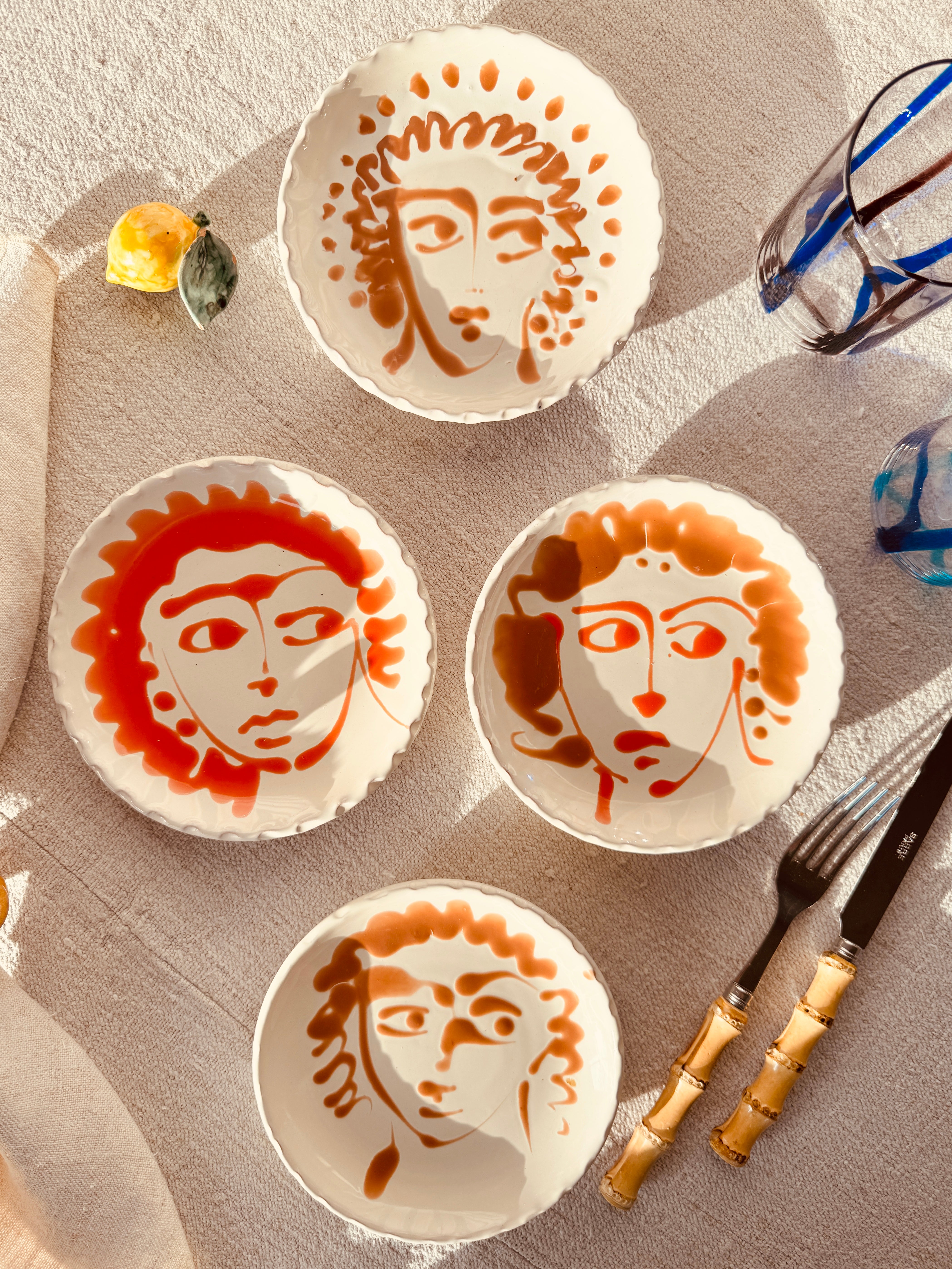 Teller 16cm "Viso Mix" 4er Set