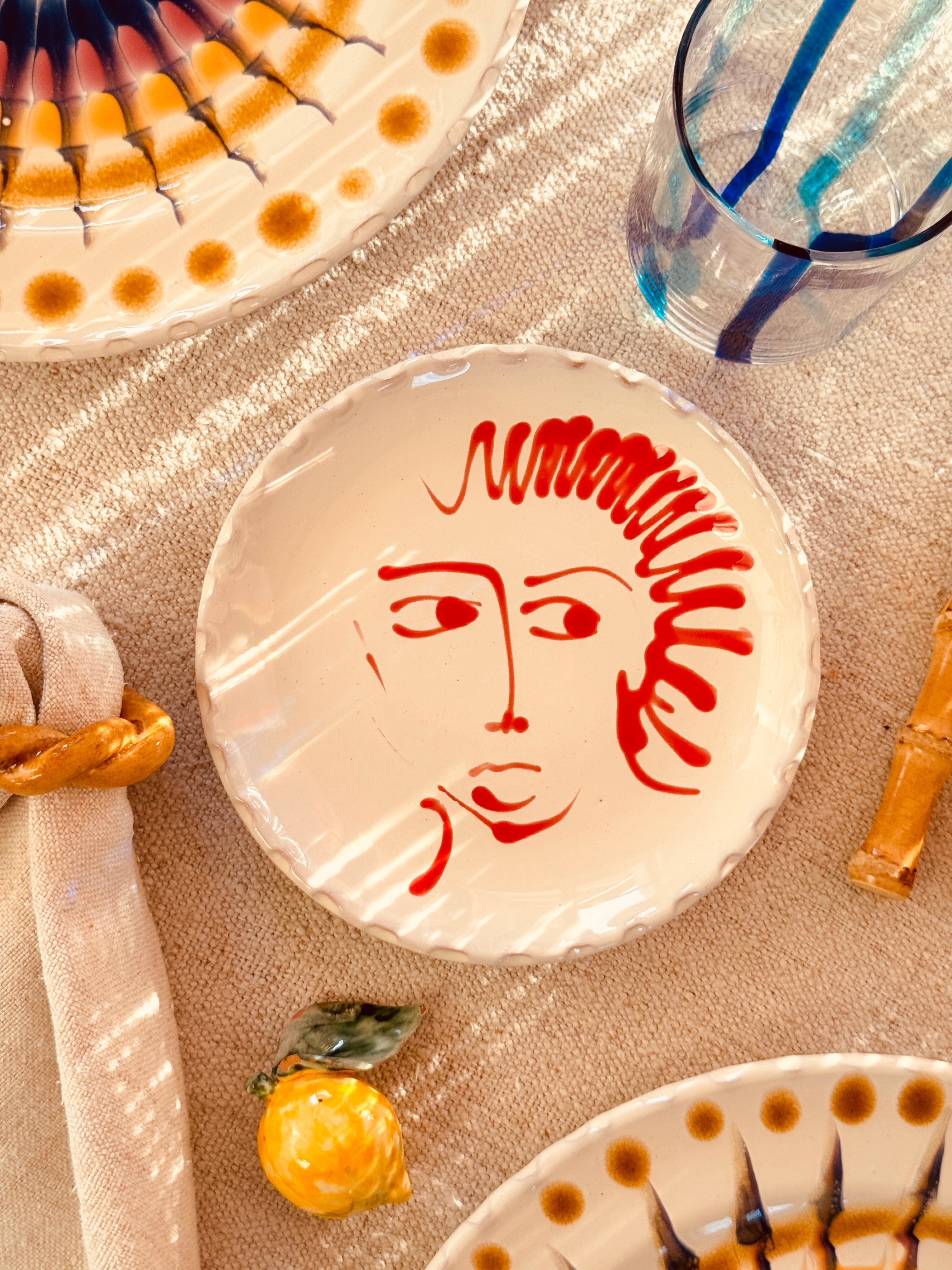 kleiner Teller 16cm "Einzelteil - Unique"