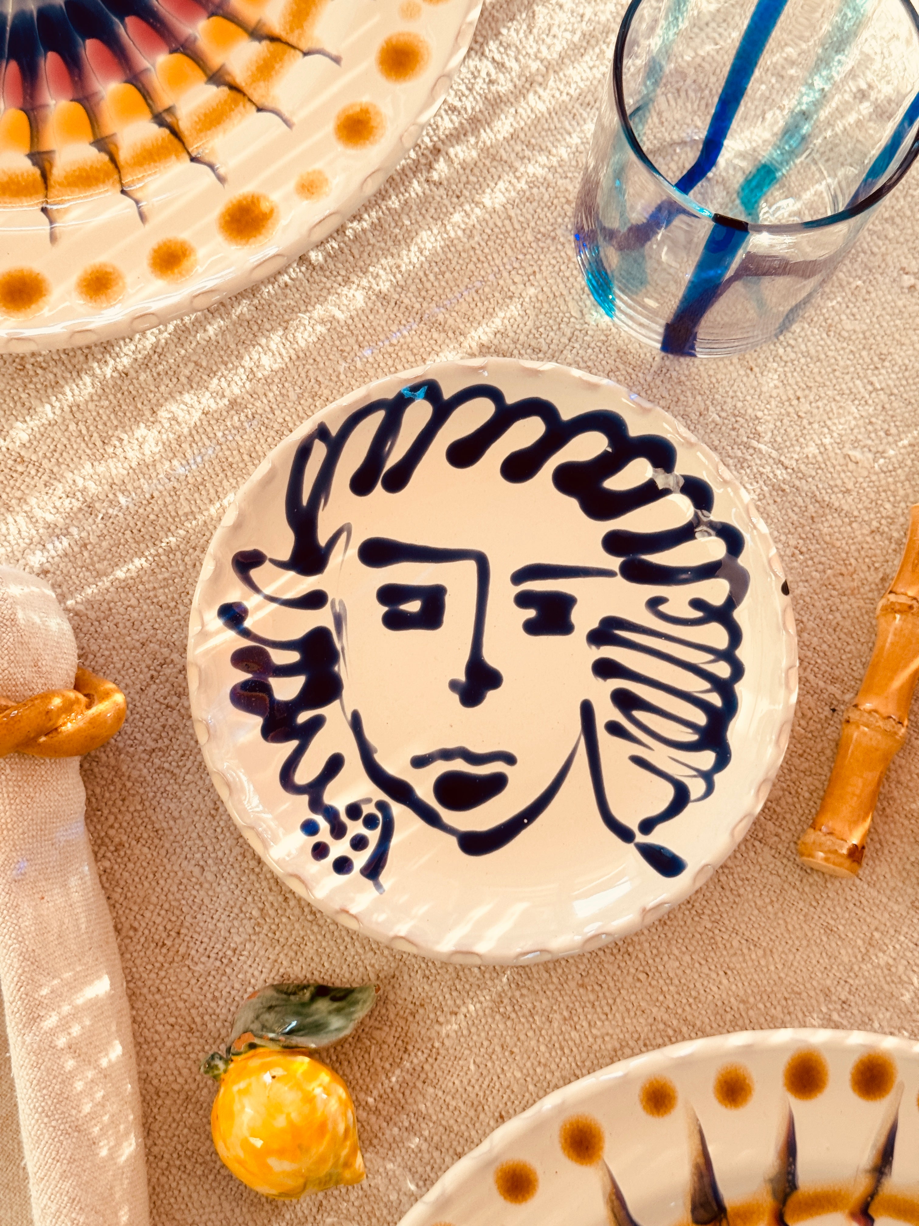 kleiner Teller 16cm "Einzelteil - Unique"