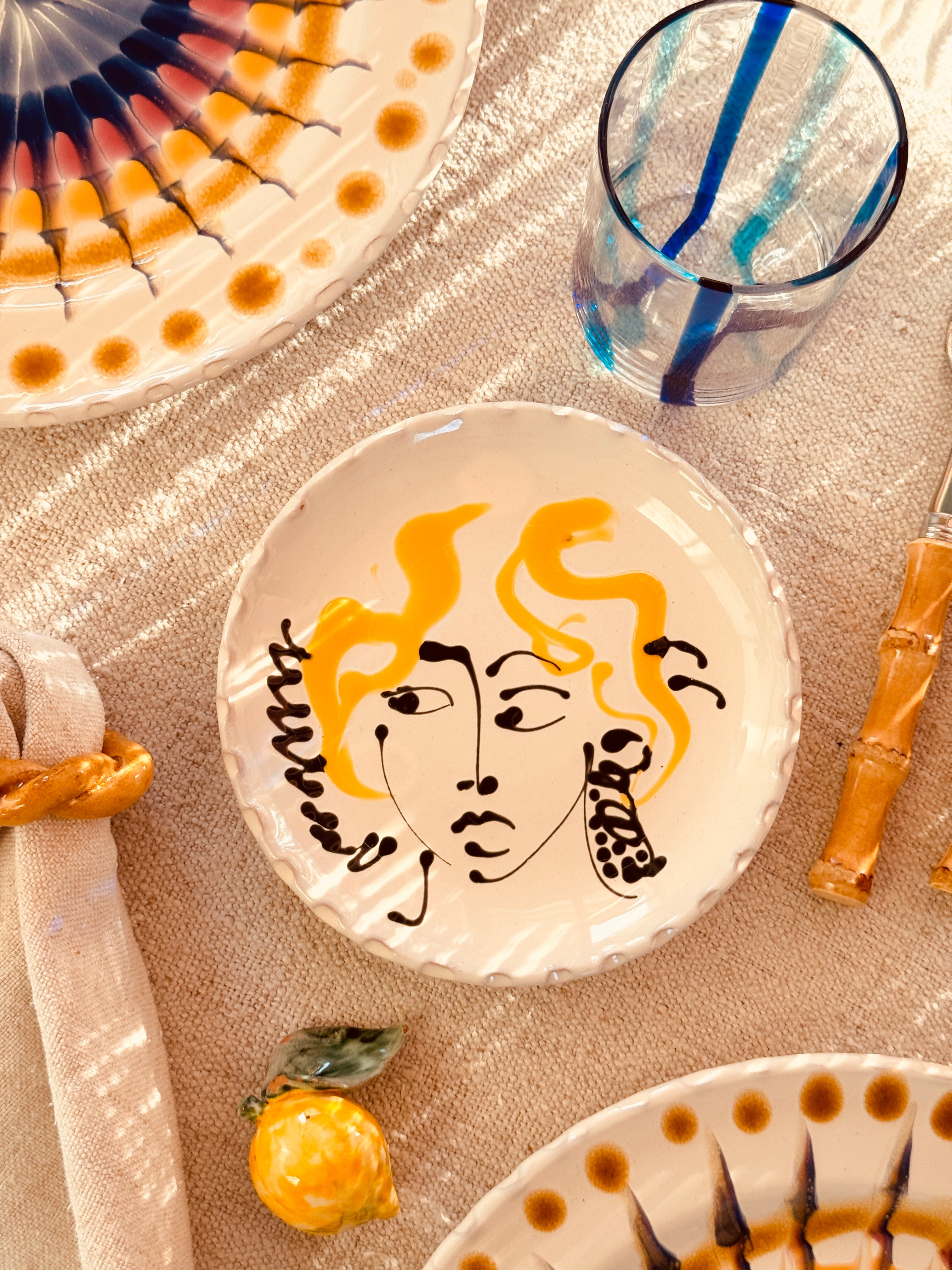 kleiner Teller 16cm "Einzelteil - Unique"