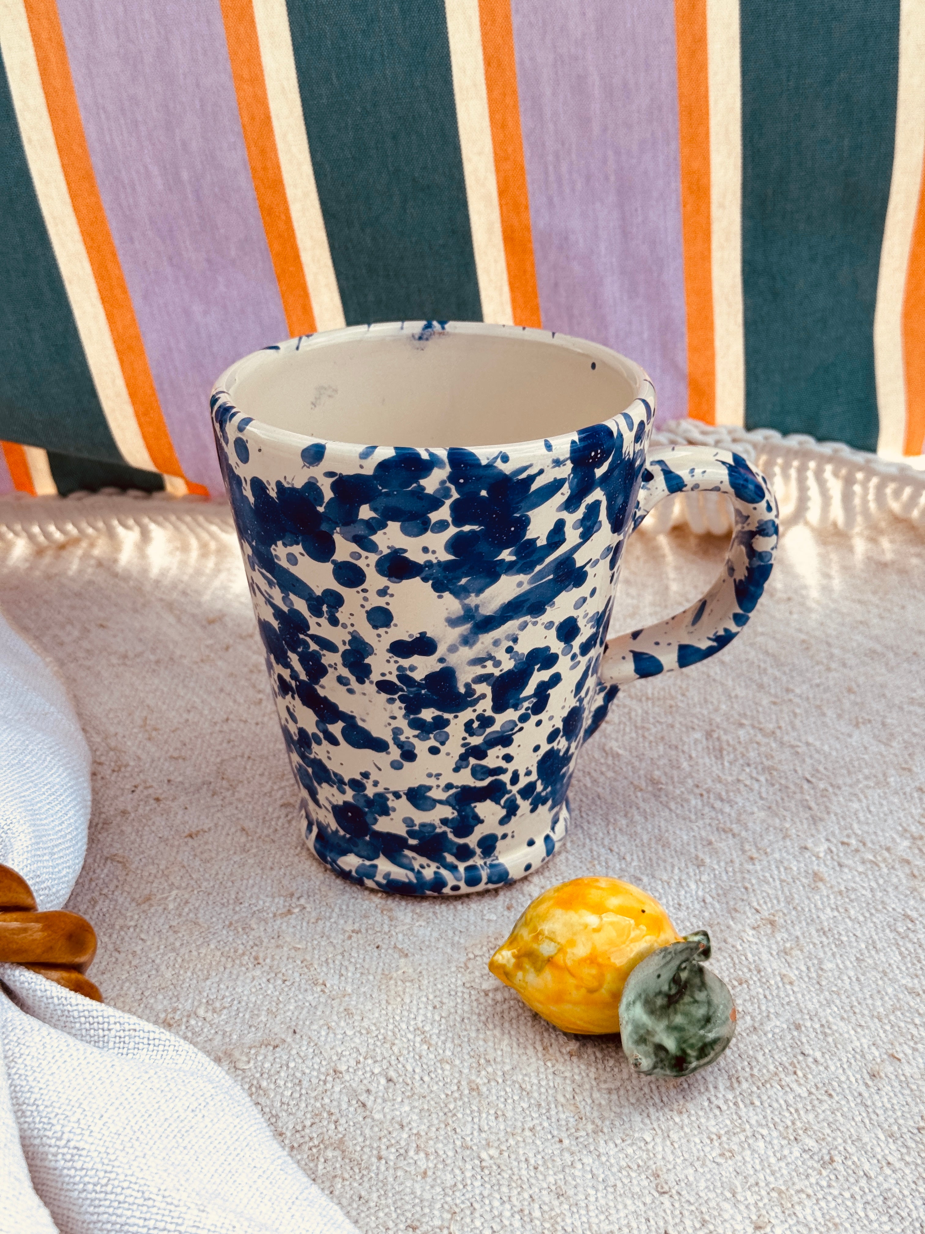 großer Becher Schizzato "Blu"