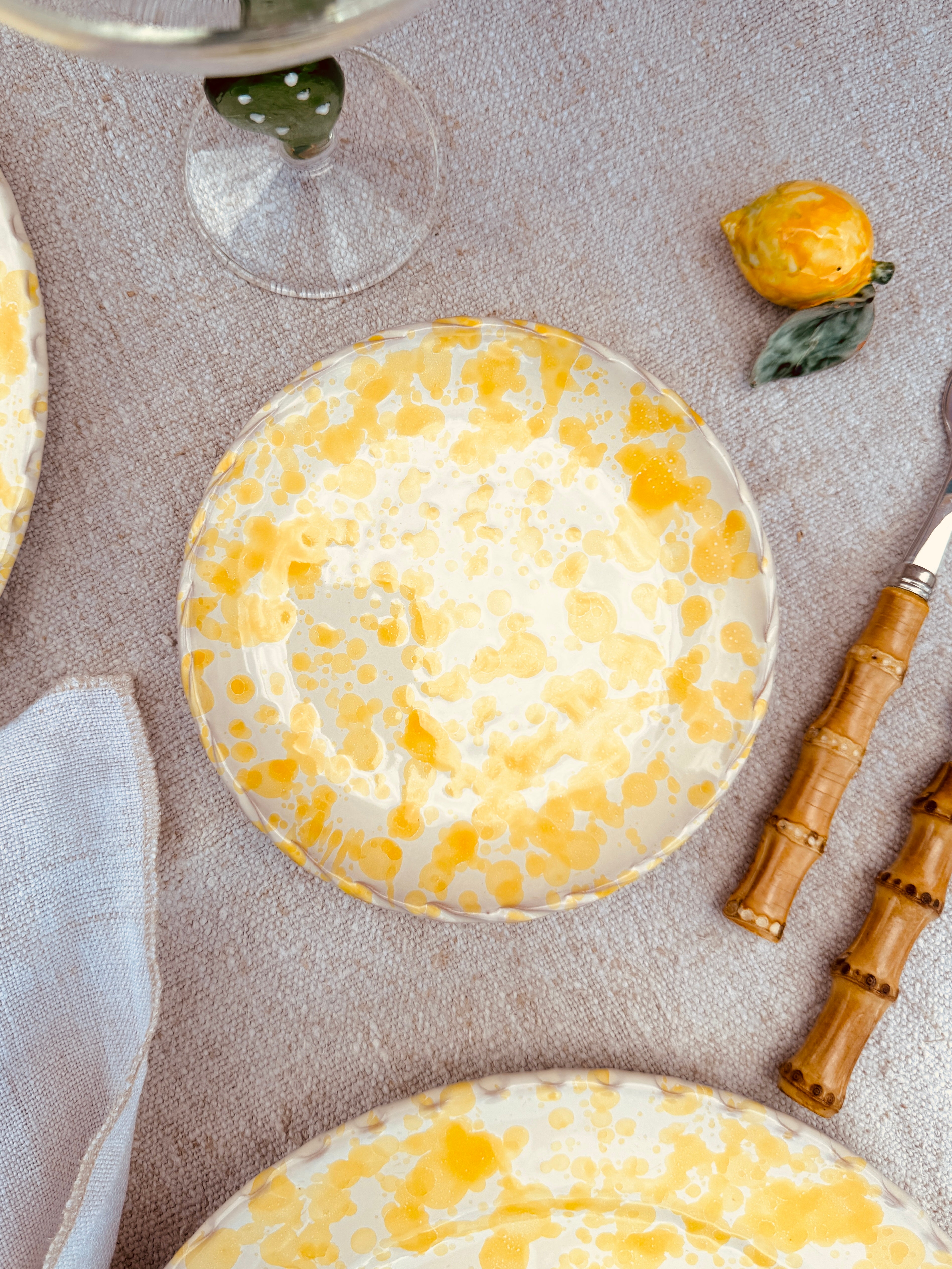Fruit Plate Schizzato "Limone"