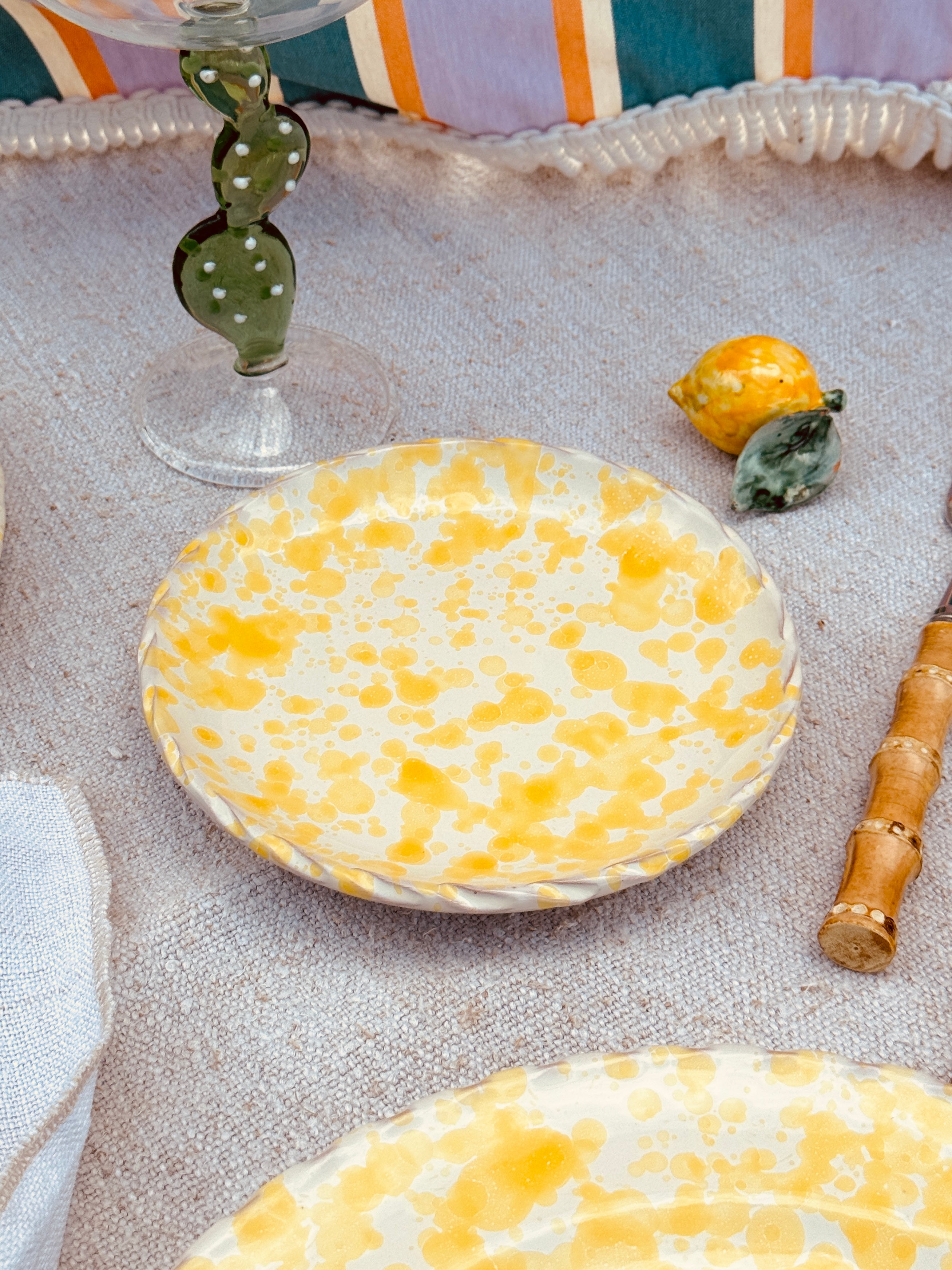 Fruit Plate Schizzato "Limone"
