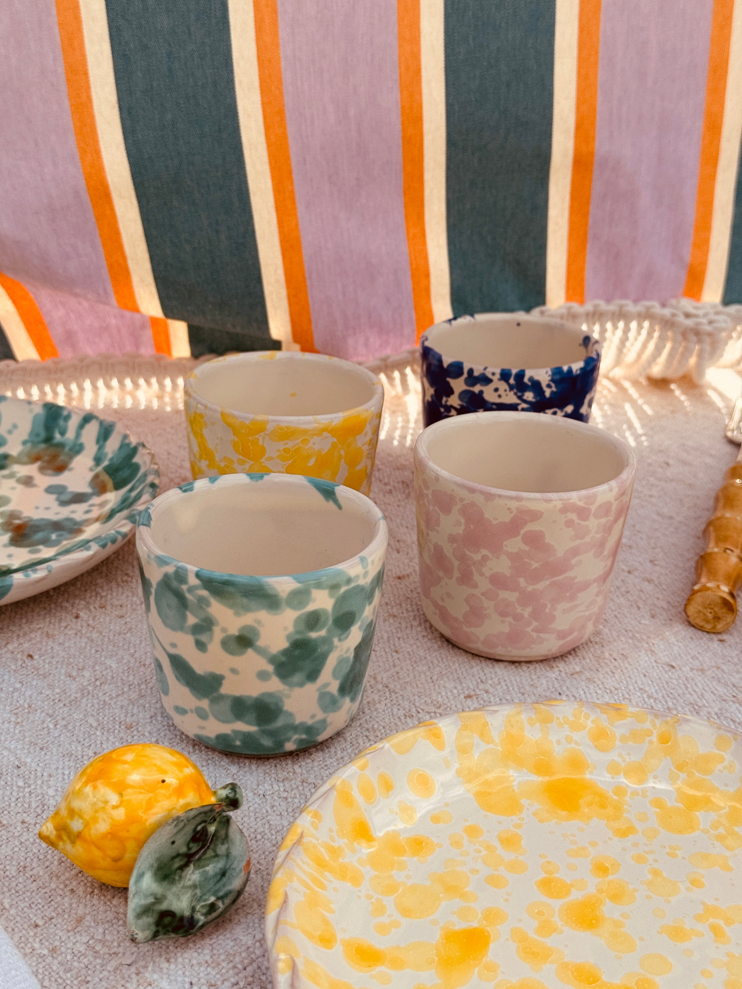 Schizzato Espresso Becher "TuttiFrutti" 4er Set