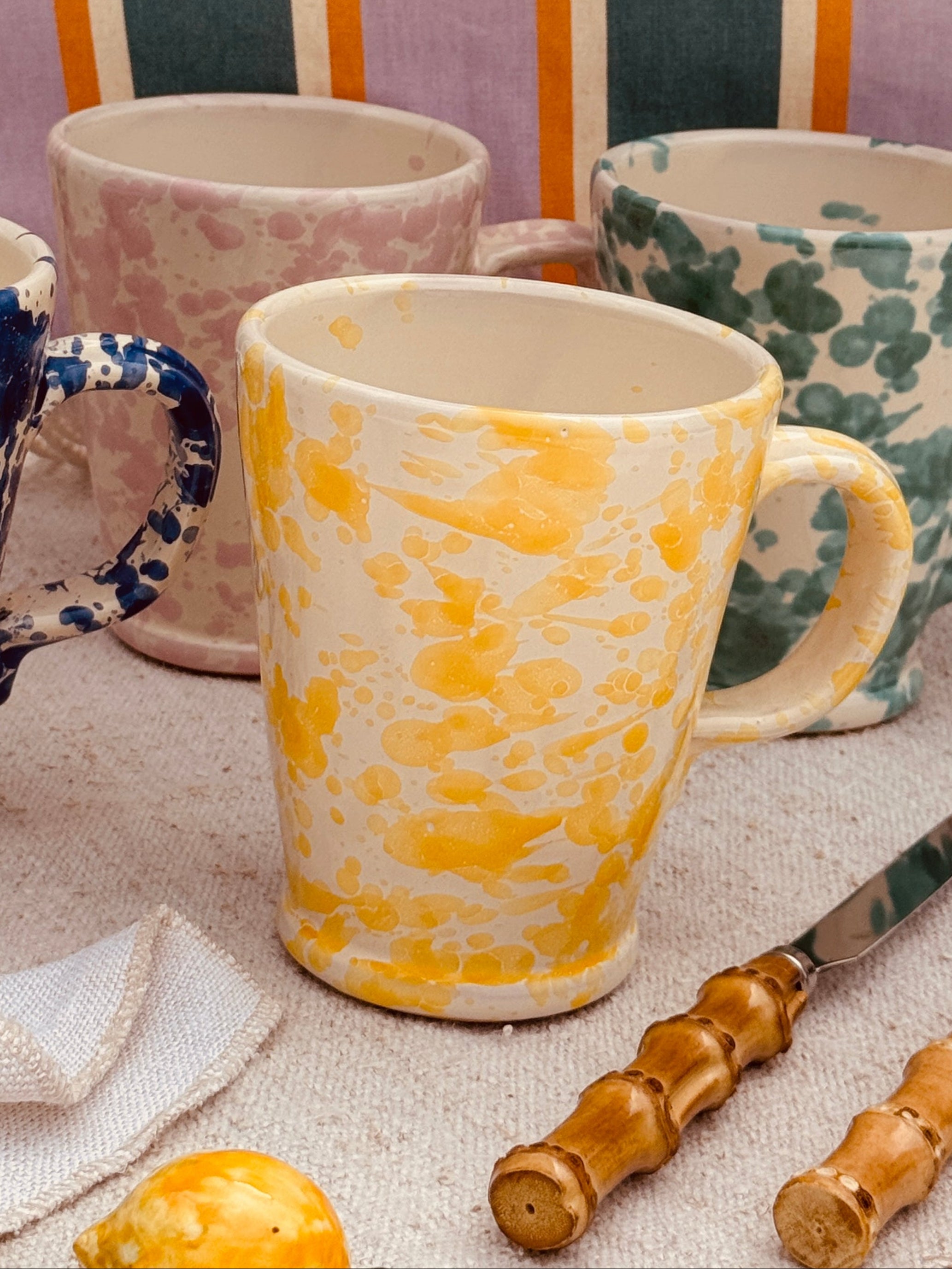 großer Becher Schizzato "Limone"