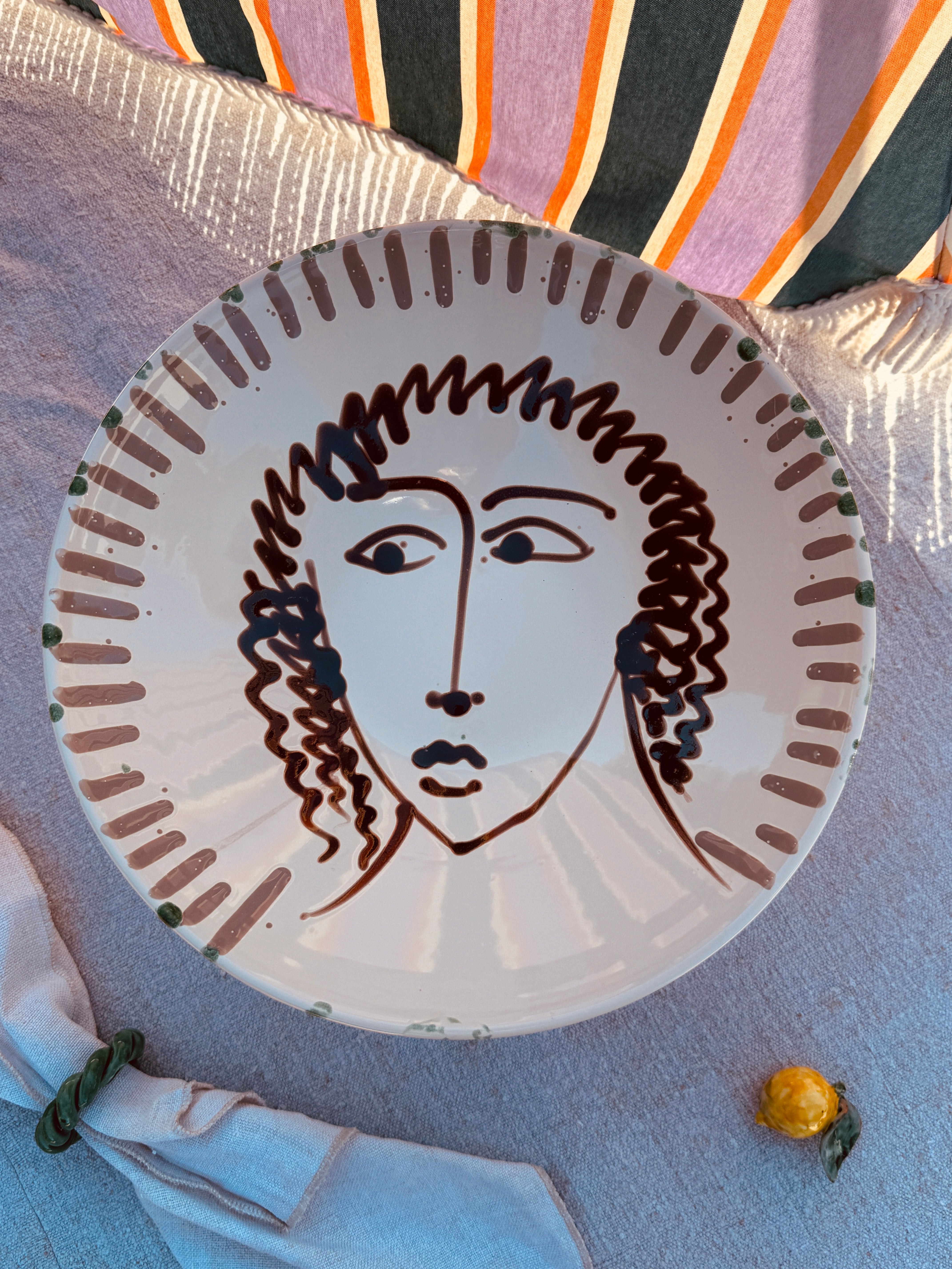 Einzelstück – Psychodelic High Bowl „Konic“, 35 cm
