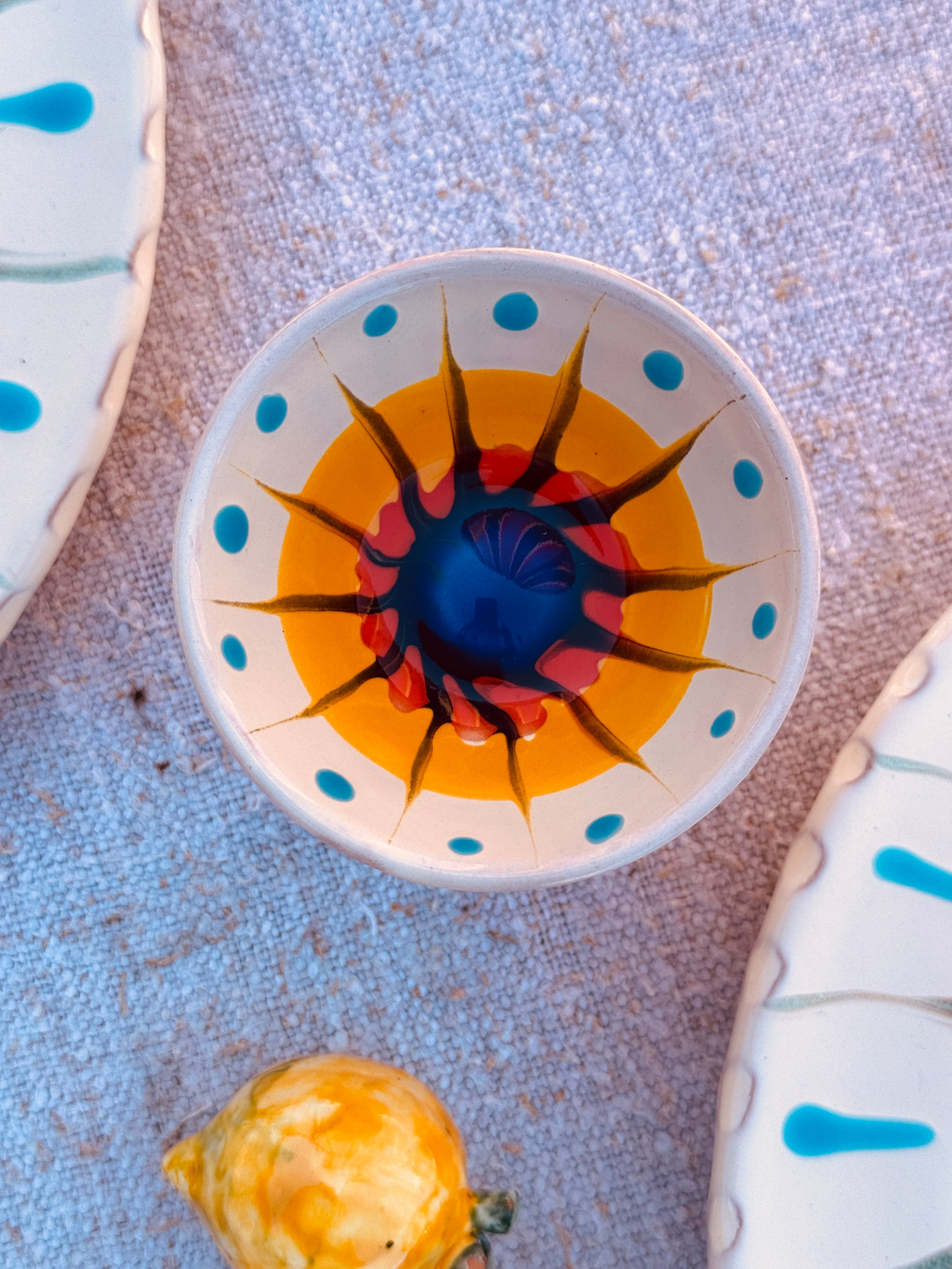 Psychodelic Esspresso Becher "Un caffè ristretto, per favore"