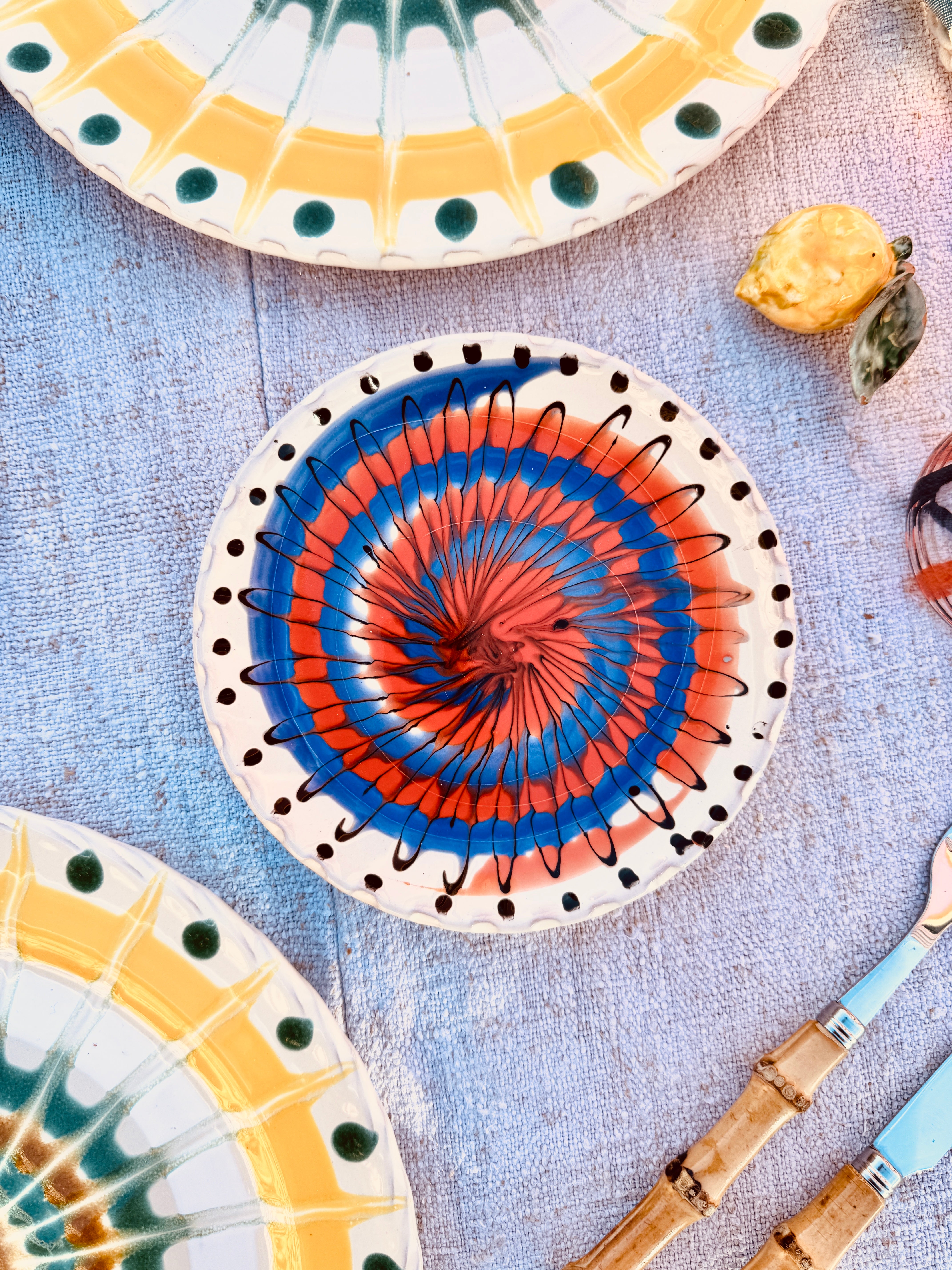 UNIQUE Fruit Plate 16cm "Casino"