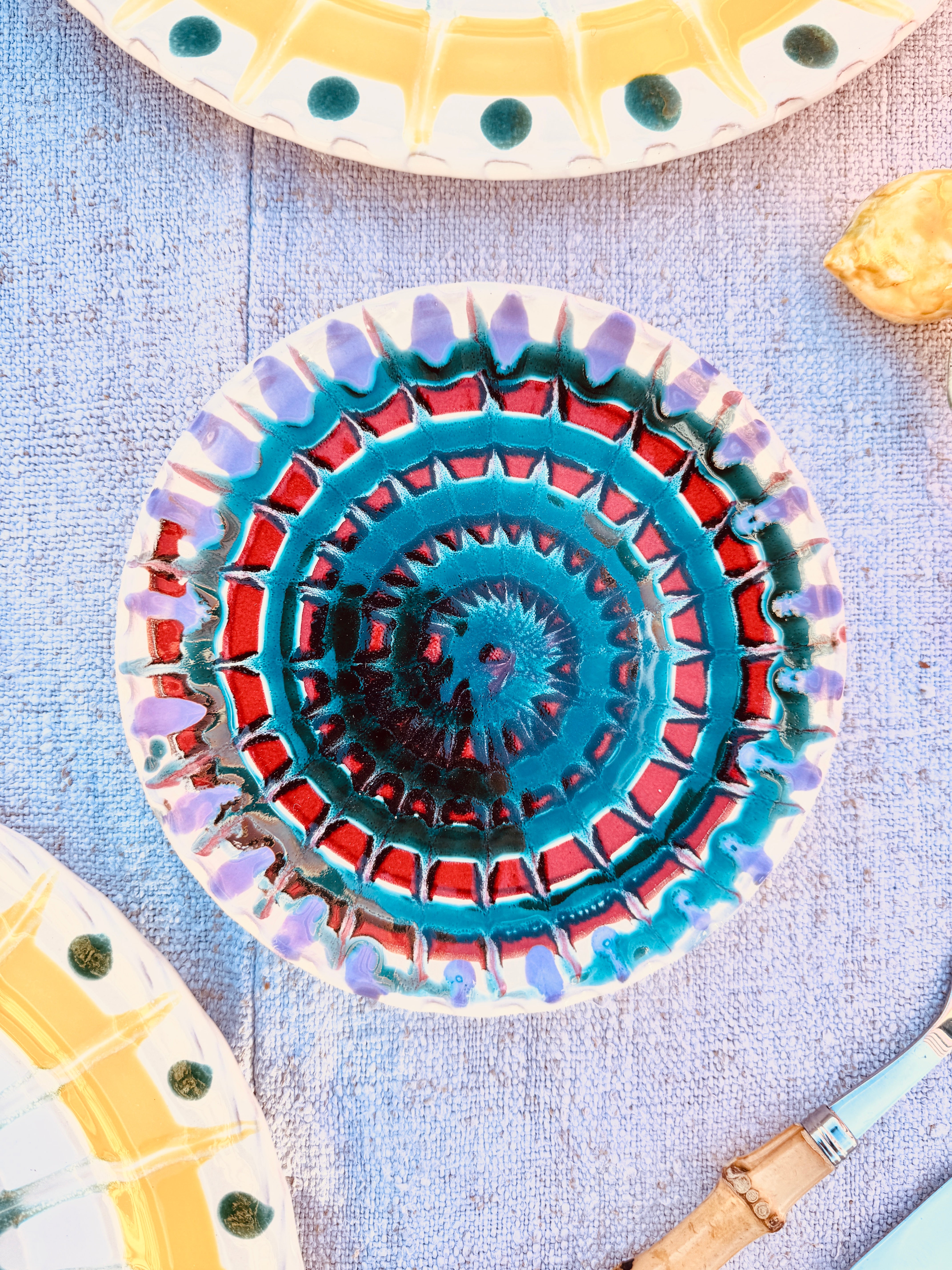 UNIQUE Fruit Plate 16cm "Casino"