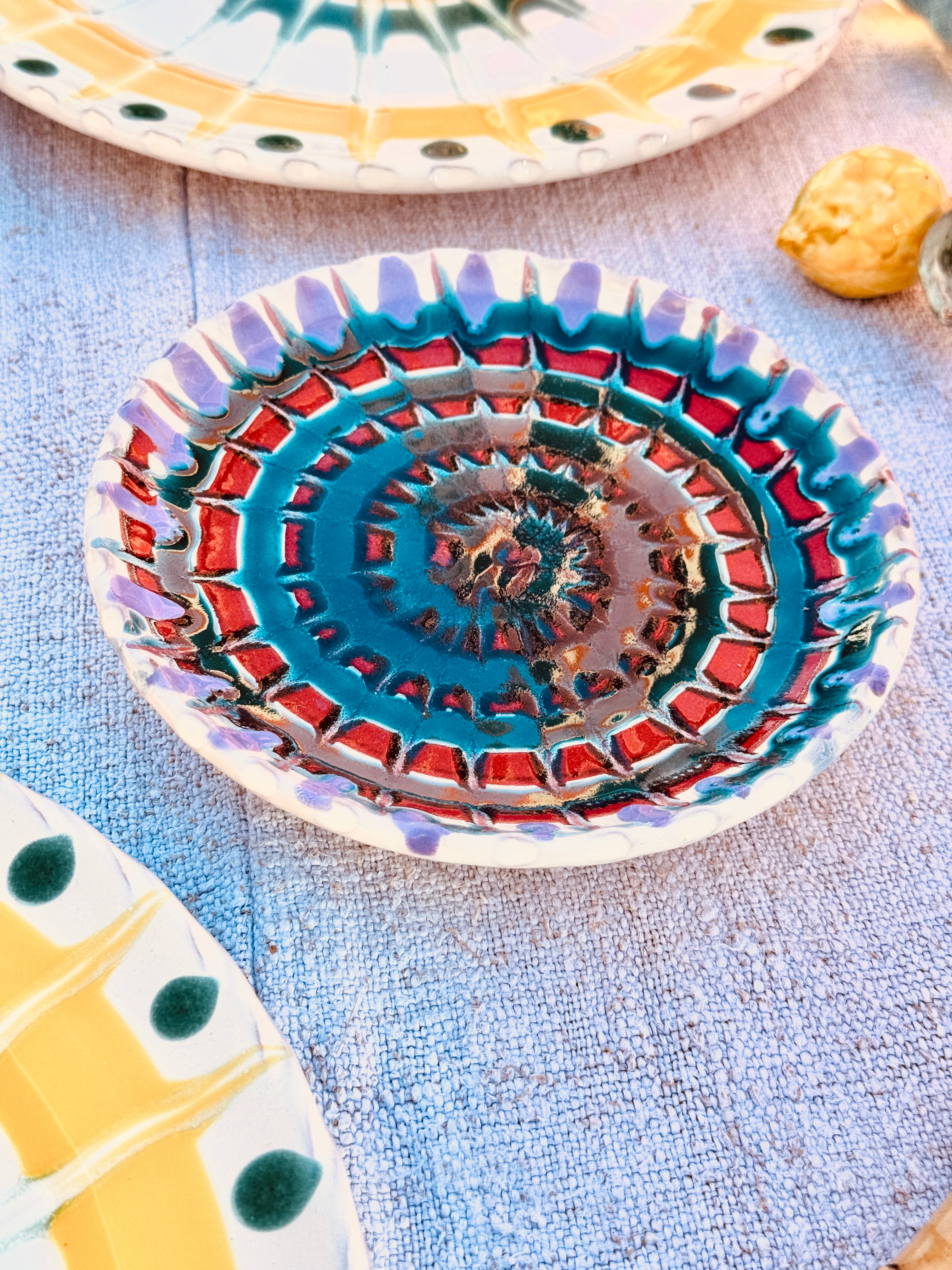 UNIQUE Fruit Plate 16cm "Casino"