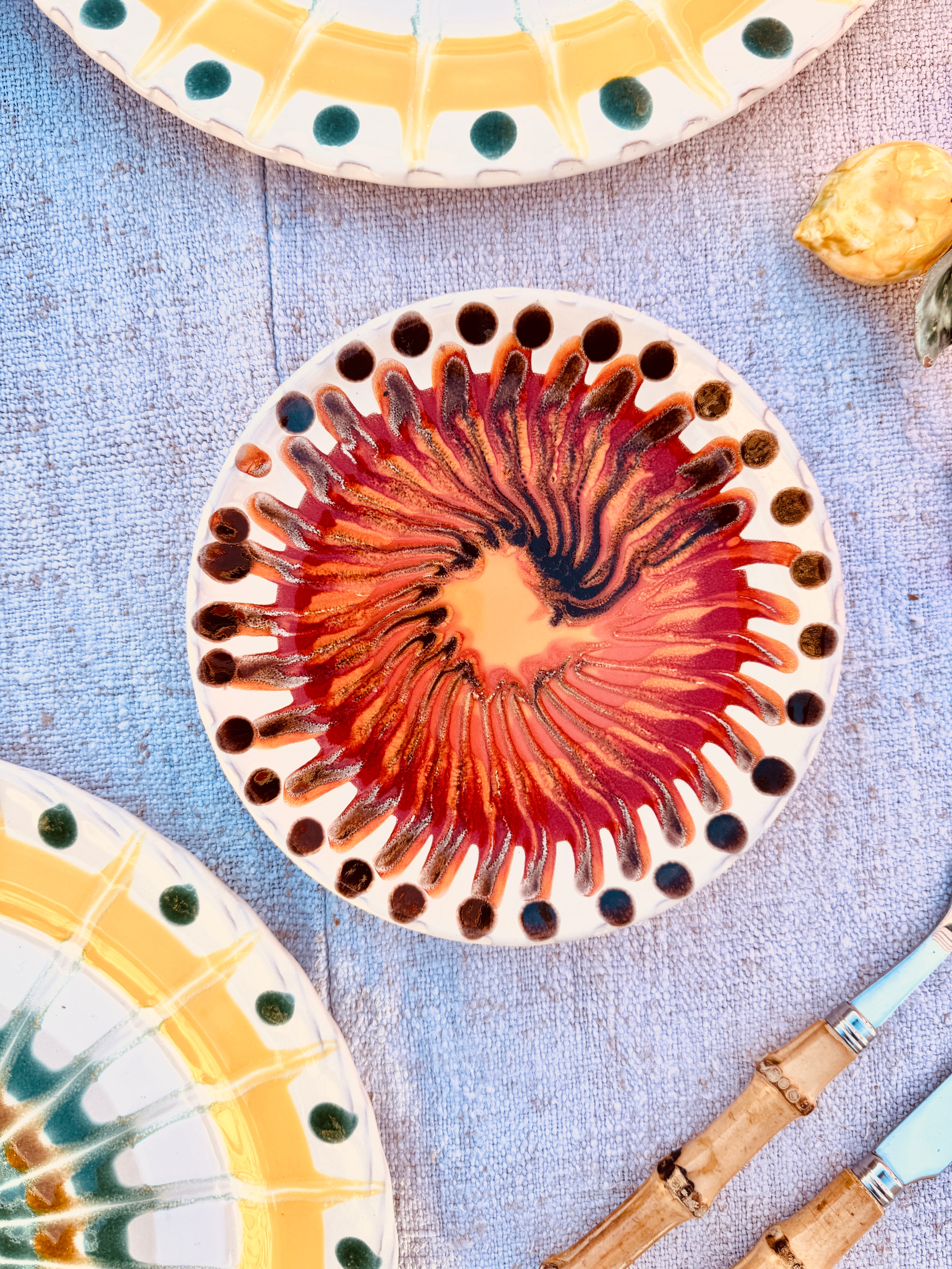 UNIQUE Fruit Plate 16cm "Casino"