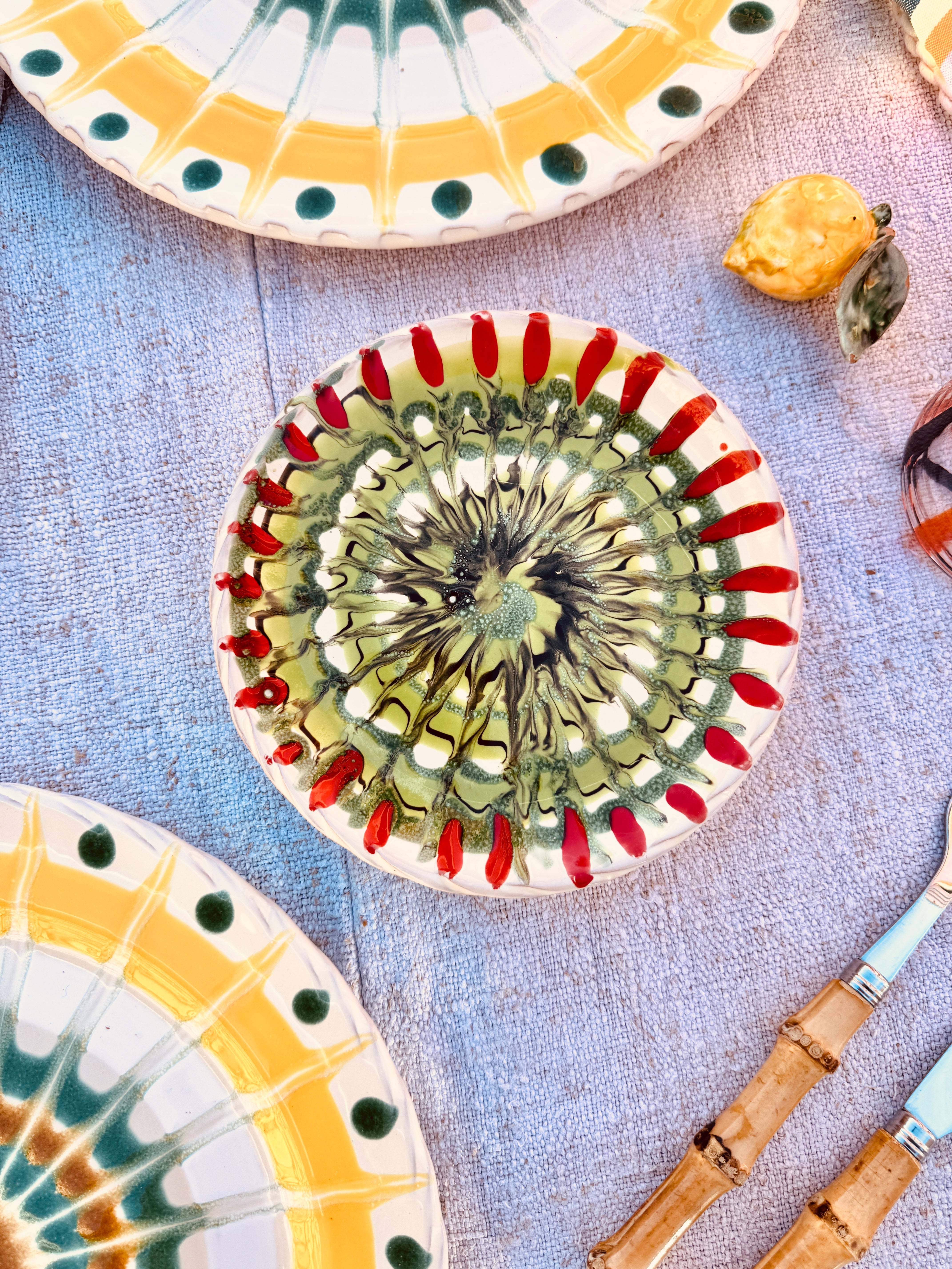 UNIQUE Fruit Plate 16cm "Casino"