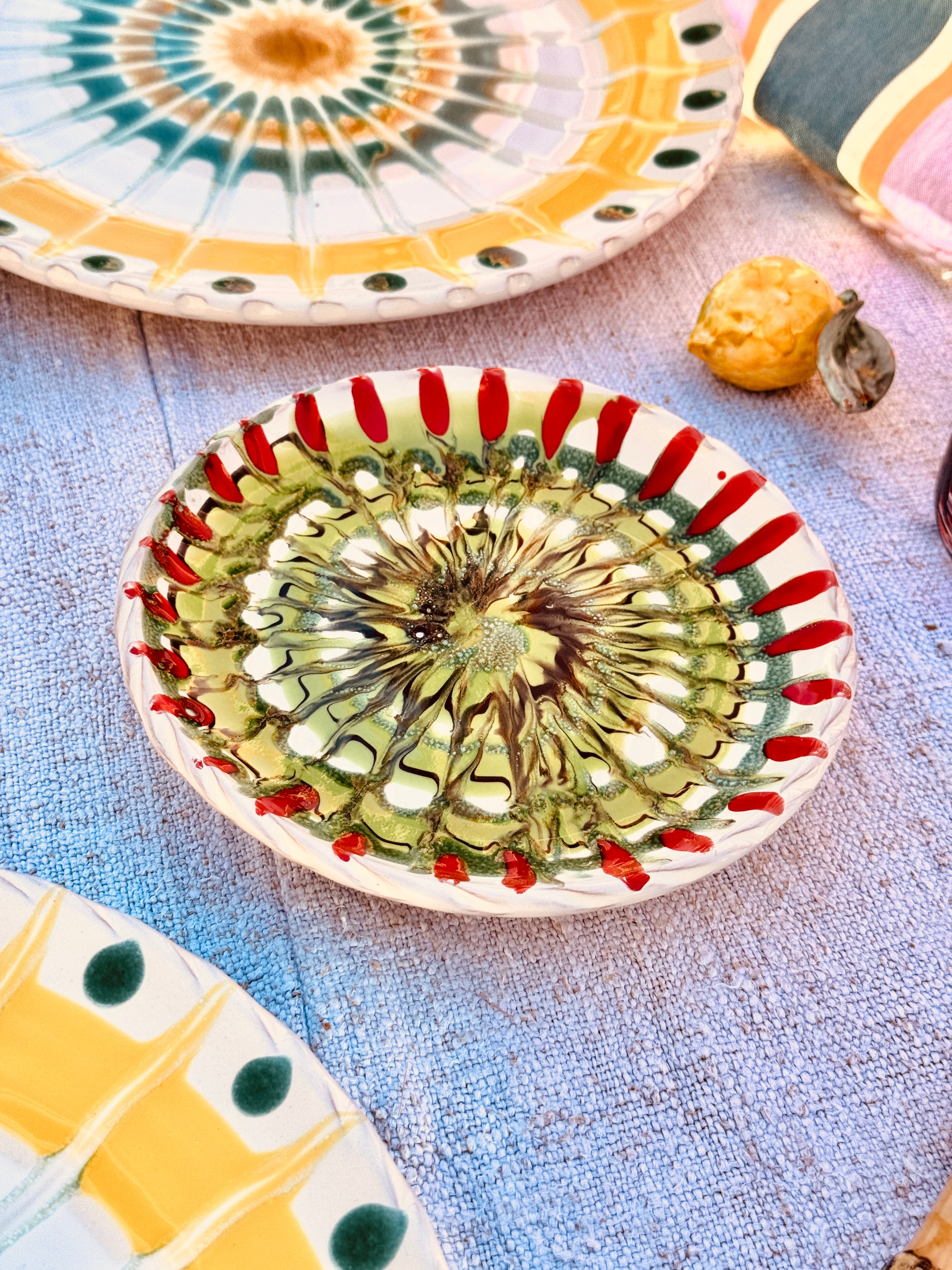 UNIQUE Fruit Plate 16cm "Casino"