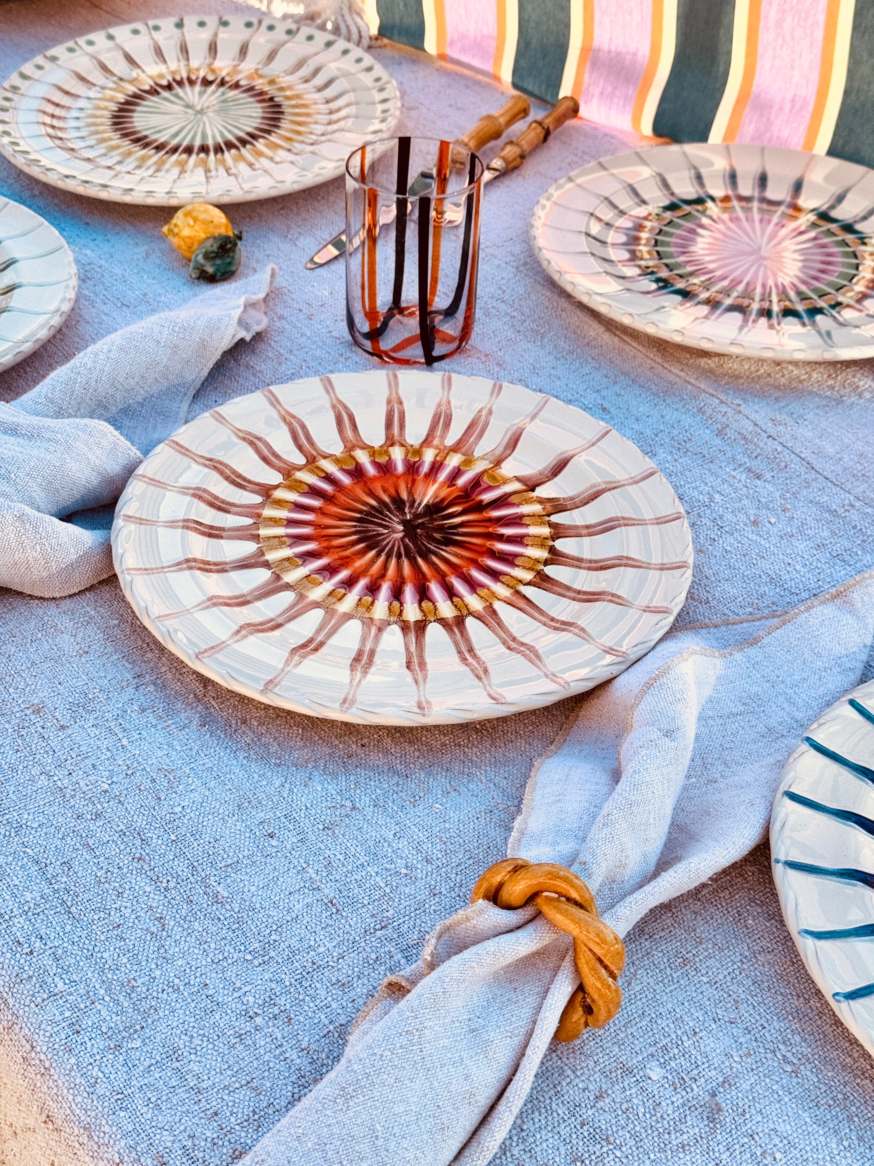 Speiseteller 27cm "Grand Hotel Riviera Mix" 6er Set