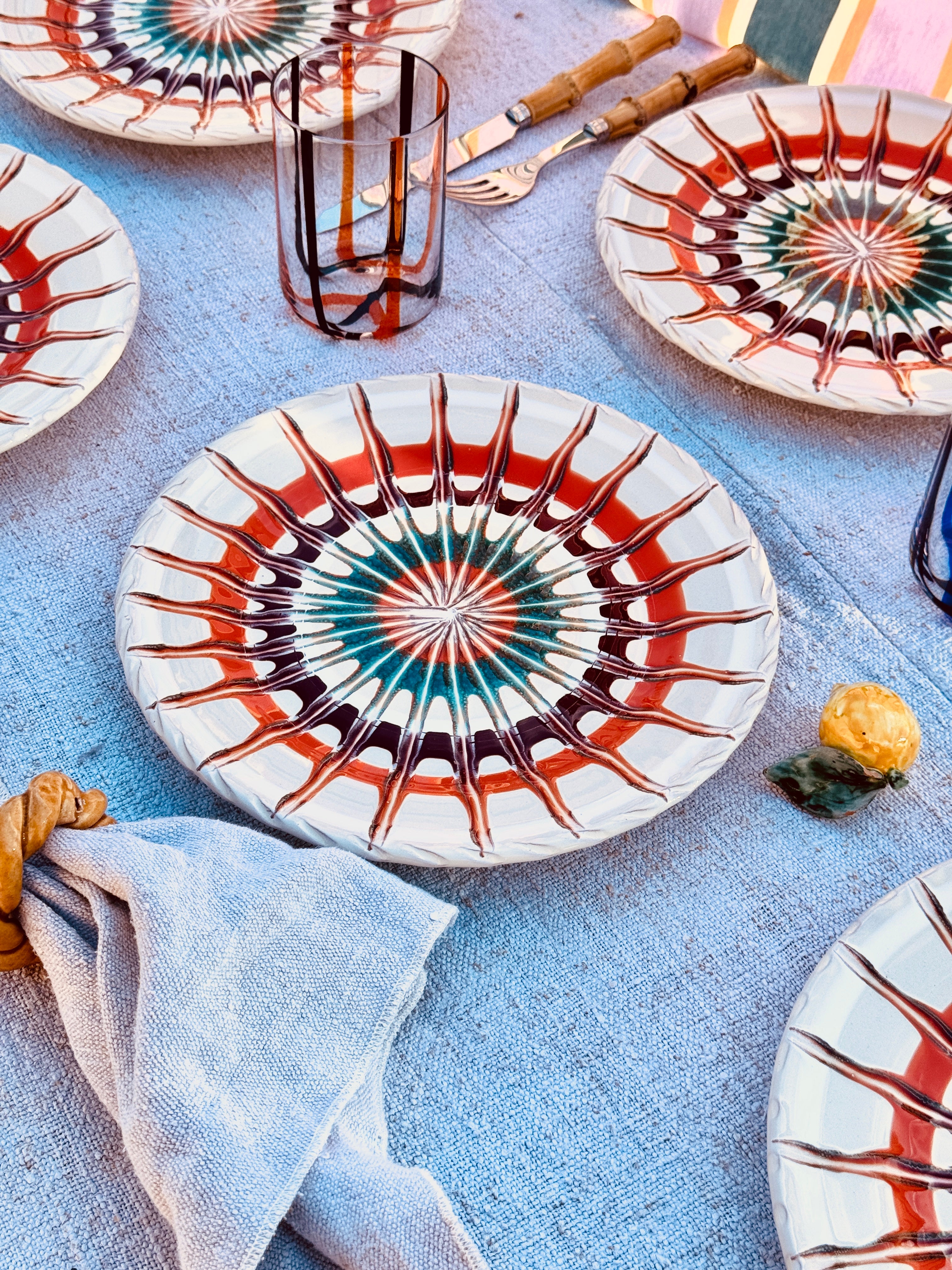 Speiseteller 25cm "Grand Hotel Riviera Classic Tres" 6er Set