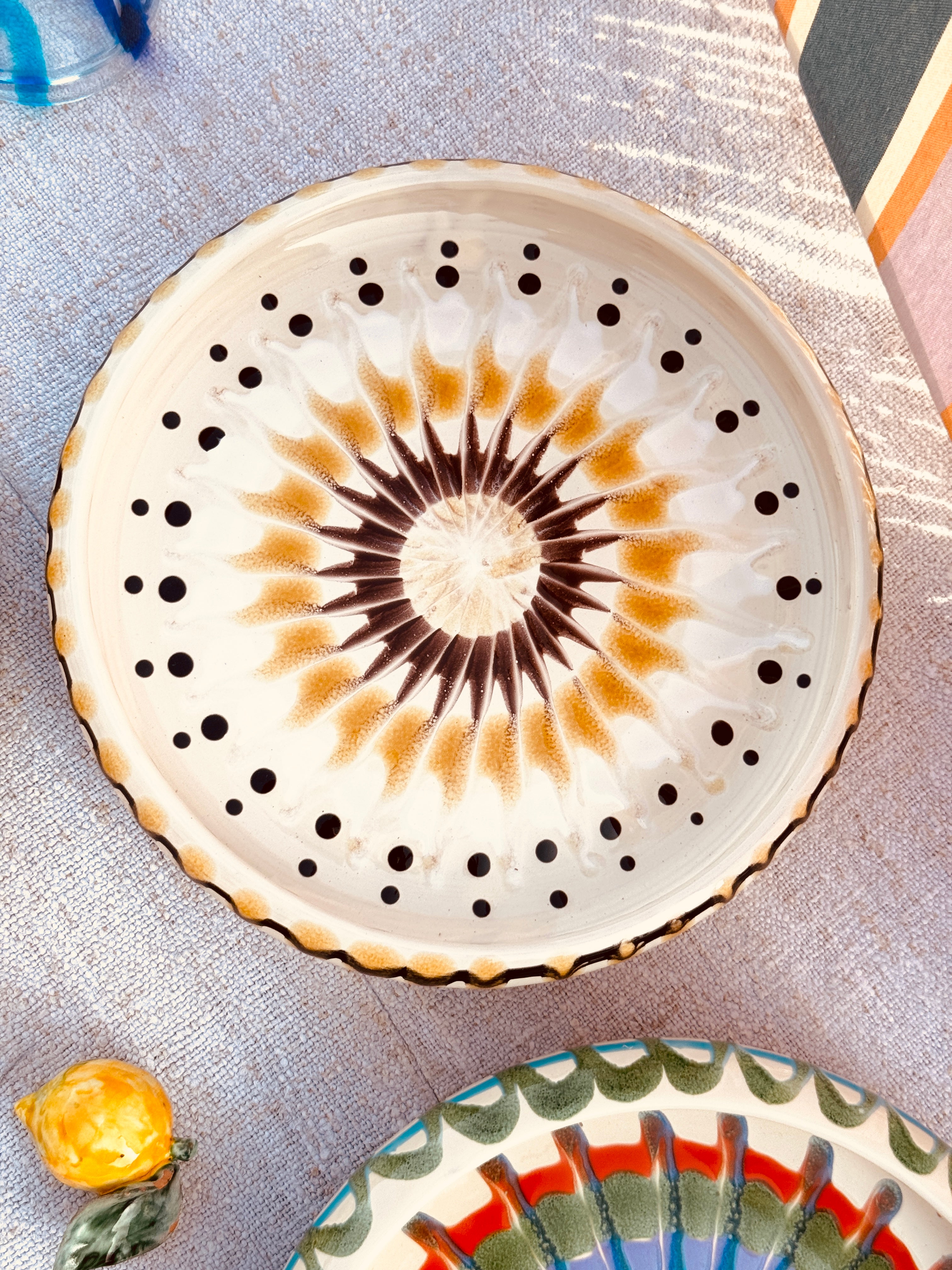 Pasta Teller "Riviera Frisbee Mix" 6er Set