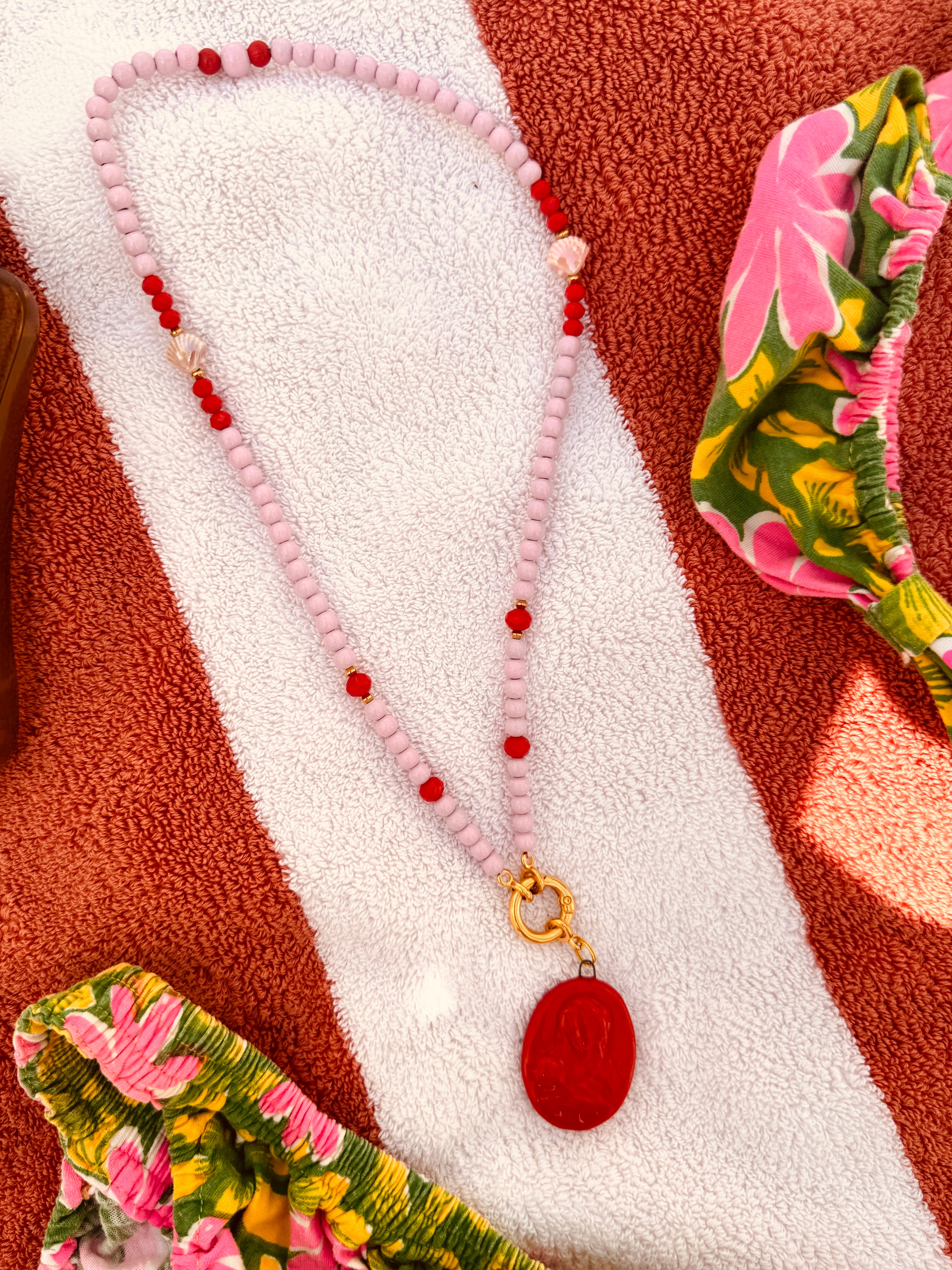 Mrs. Riviera's handmade & unique Necklaces with Ceramic Pendants from Puglia
