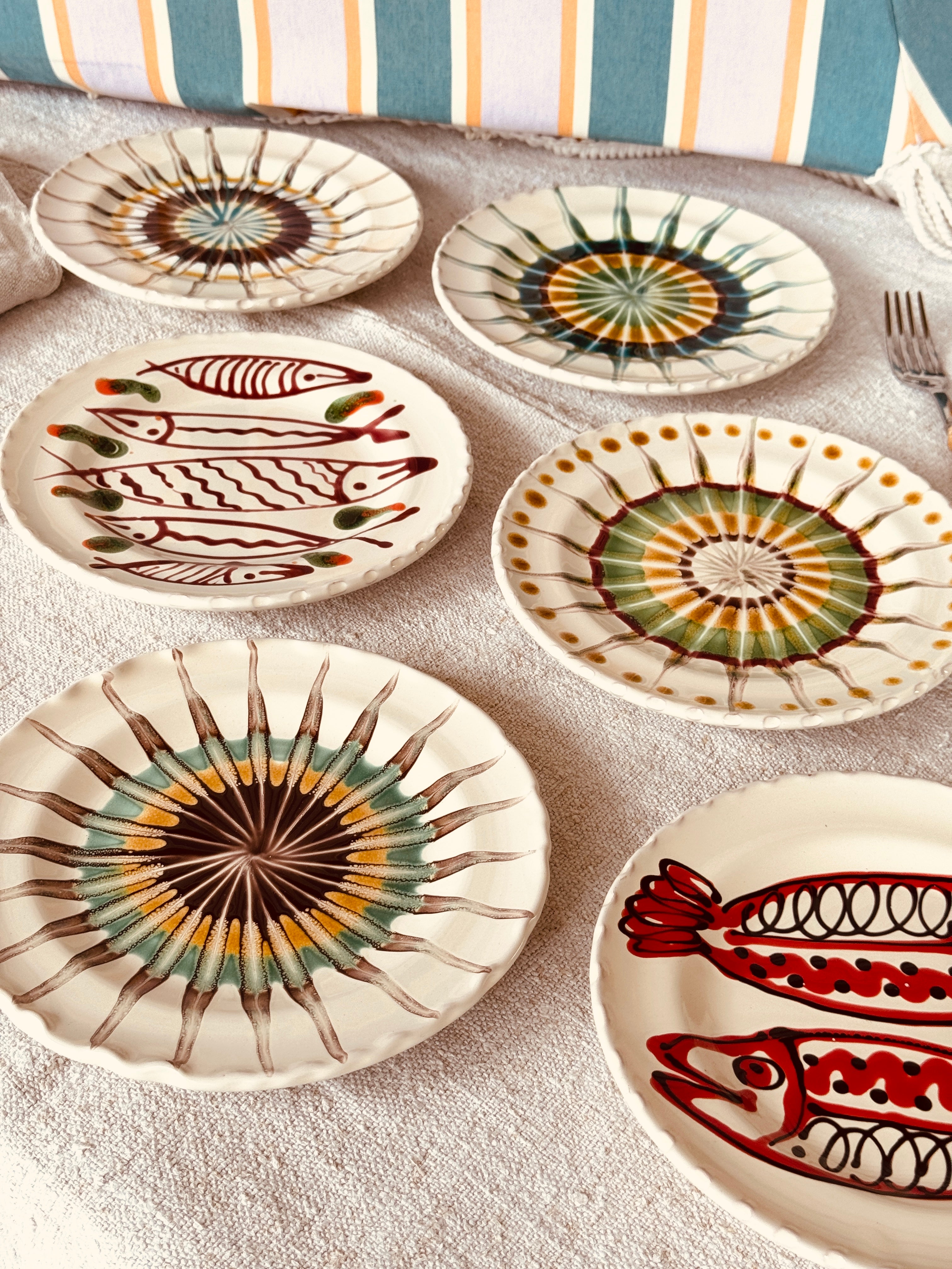 Antipasti Teller 20cm "Magic Mix II" 6er Set