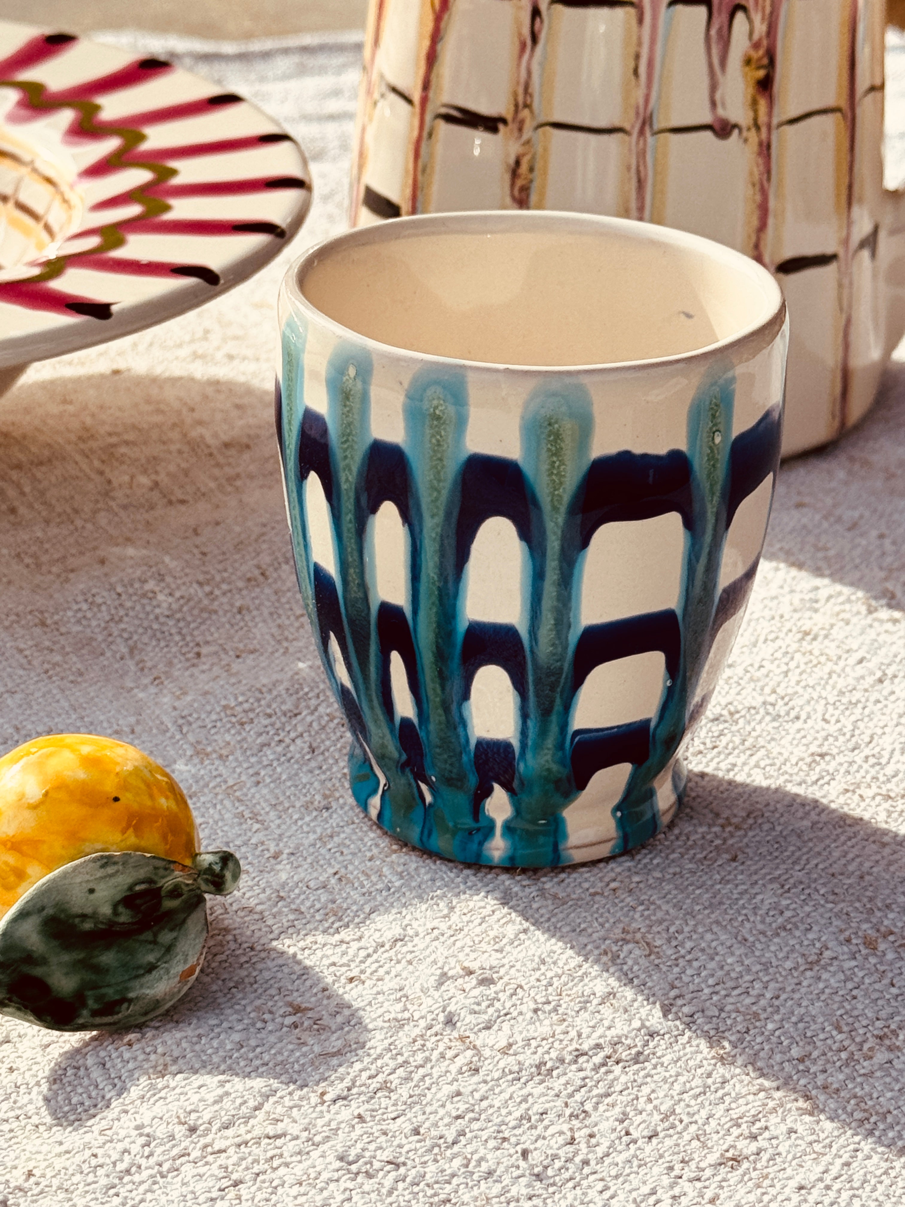 Psychodelic Coffee Mug "Cappu con Mr.Riviera"