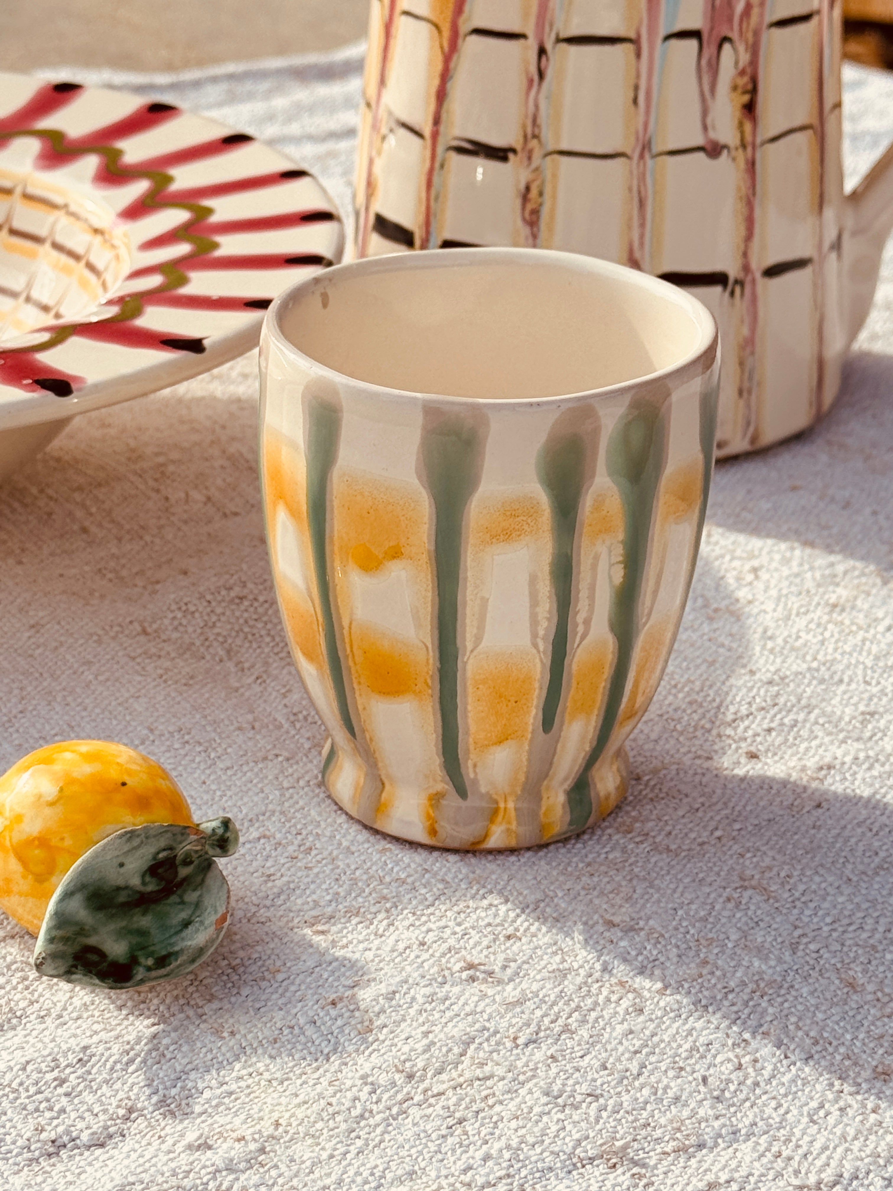 Psychodelic Coffee Mug "Cappu con Riviera"
