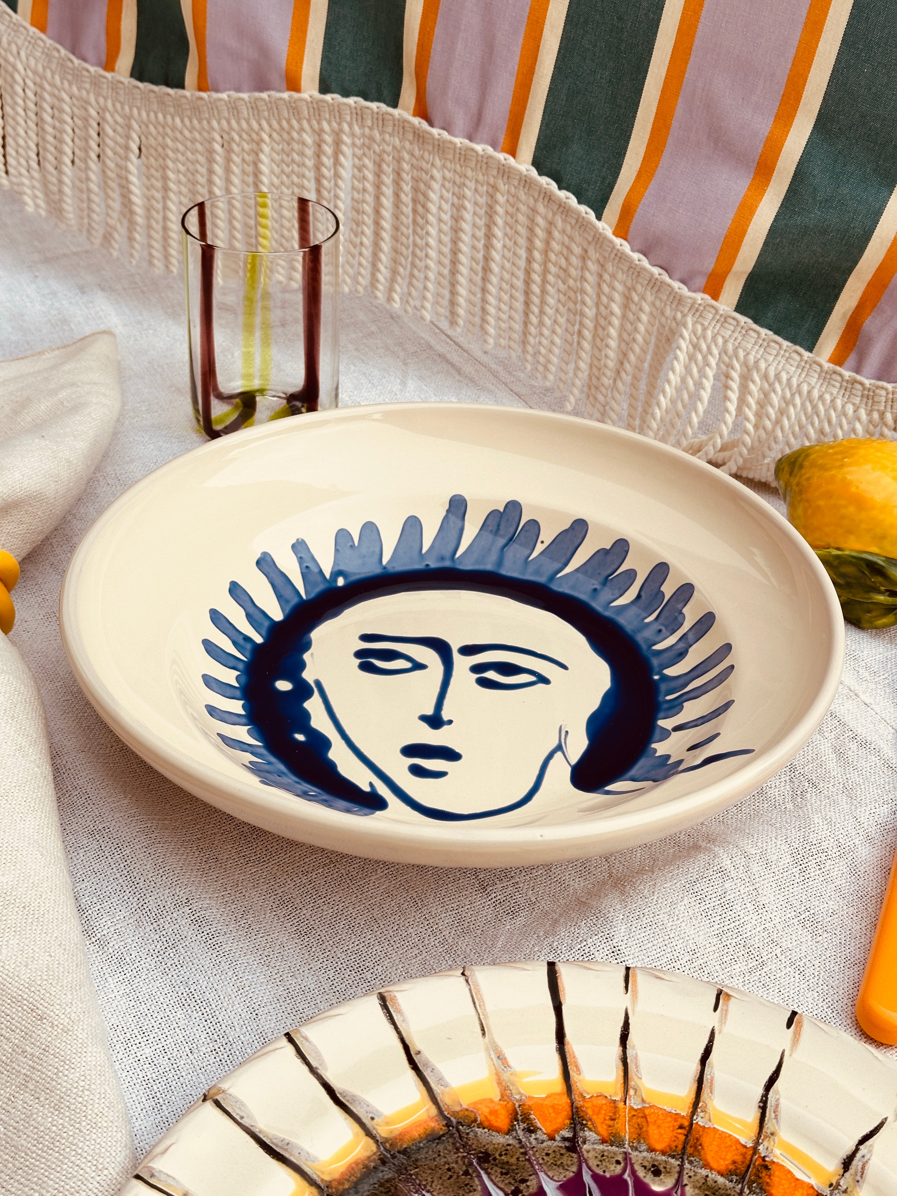 Flat Viso Bowl  - 29cm   "Ciotola Picasso 1971"