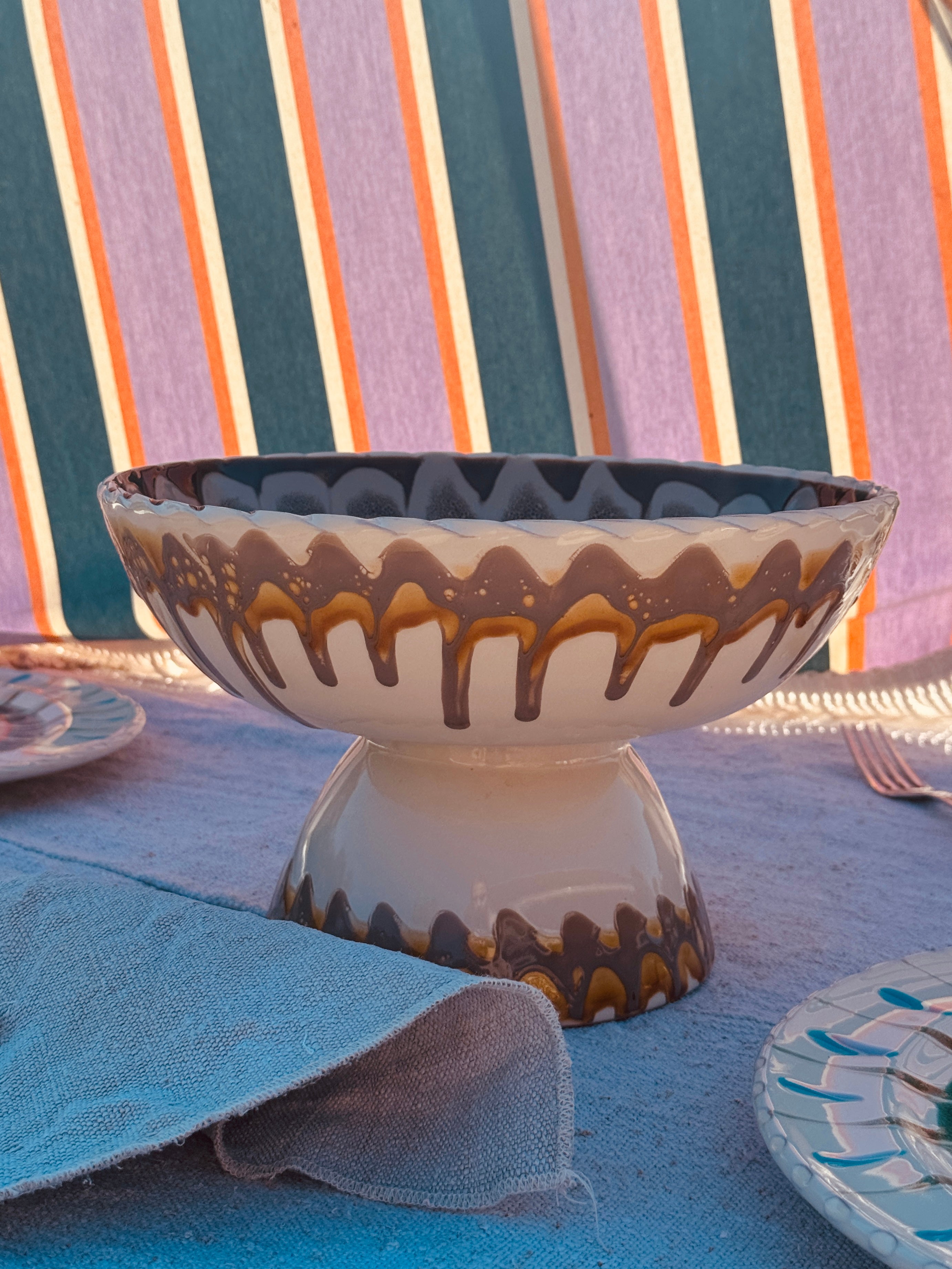 Psychodelic High Bowl  - 26cm "Unique Piece"