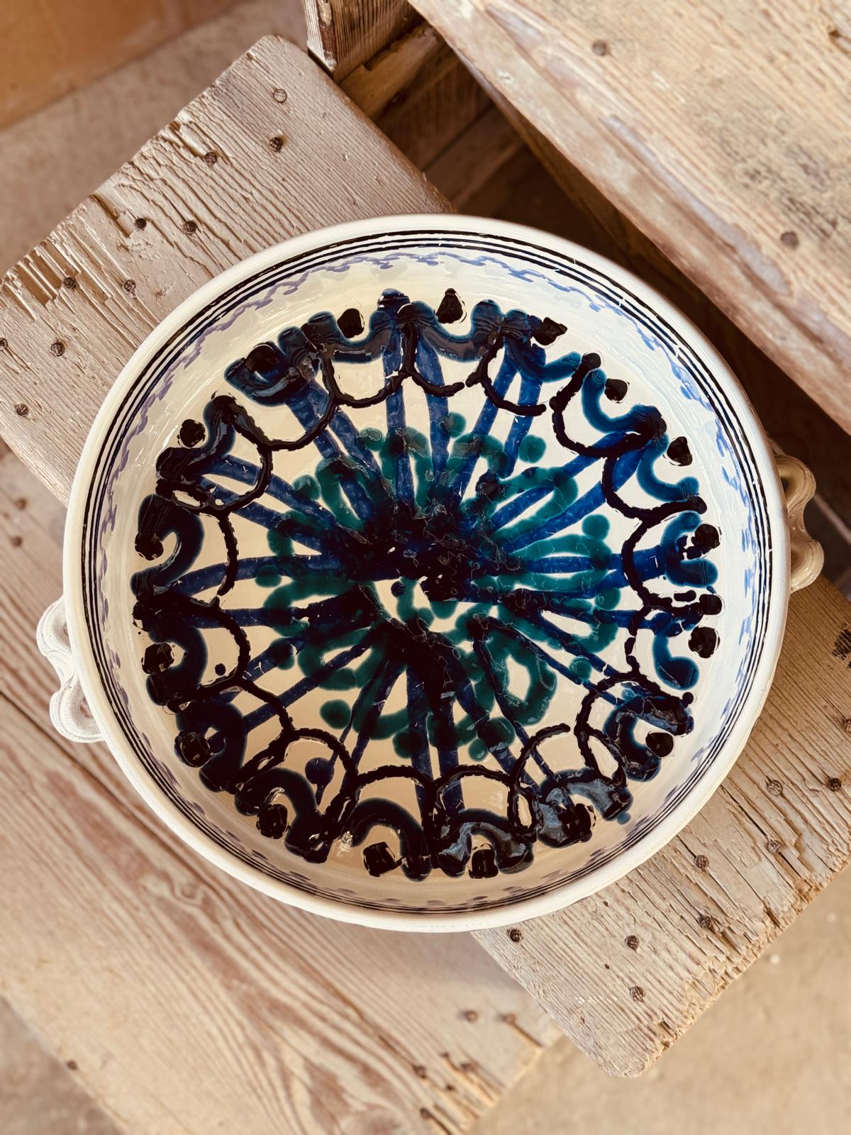 Psychodelic Salatschale & Ofenform „EINZELSTÜCK" 34cm