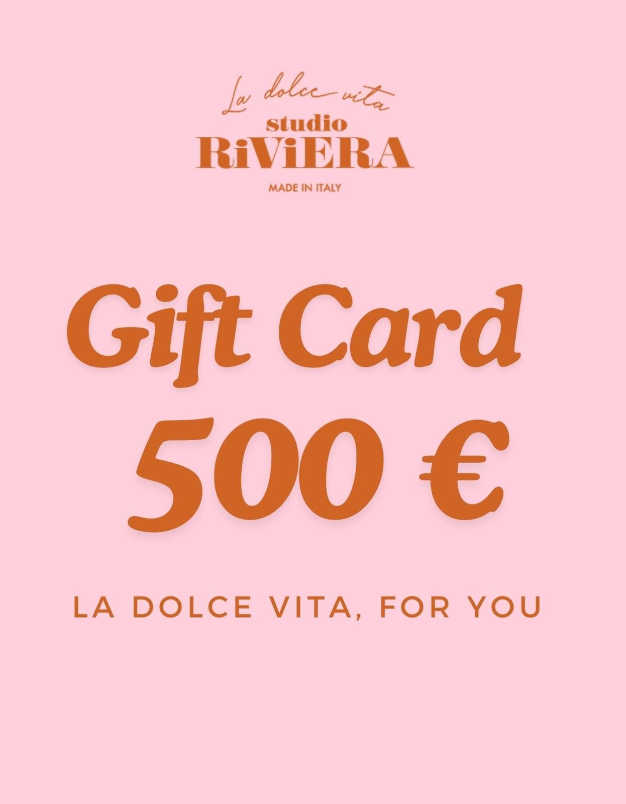 The Studio Riviera Gift Card