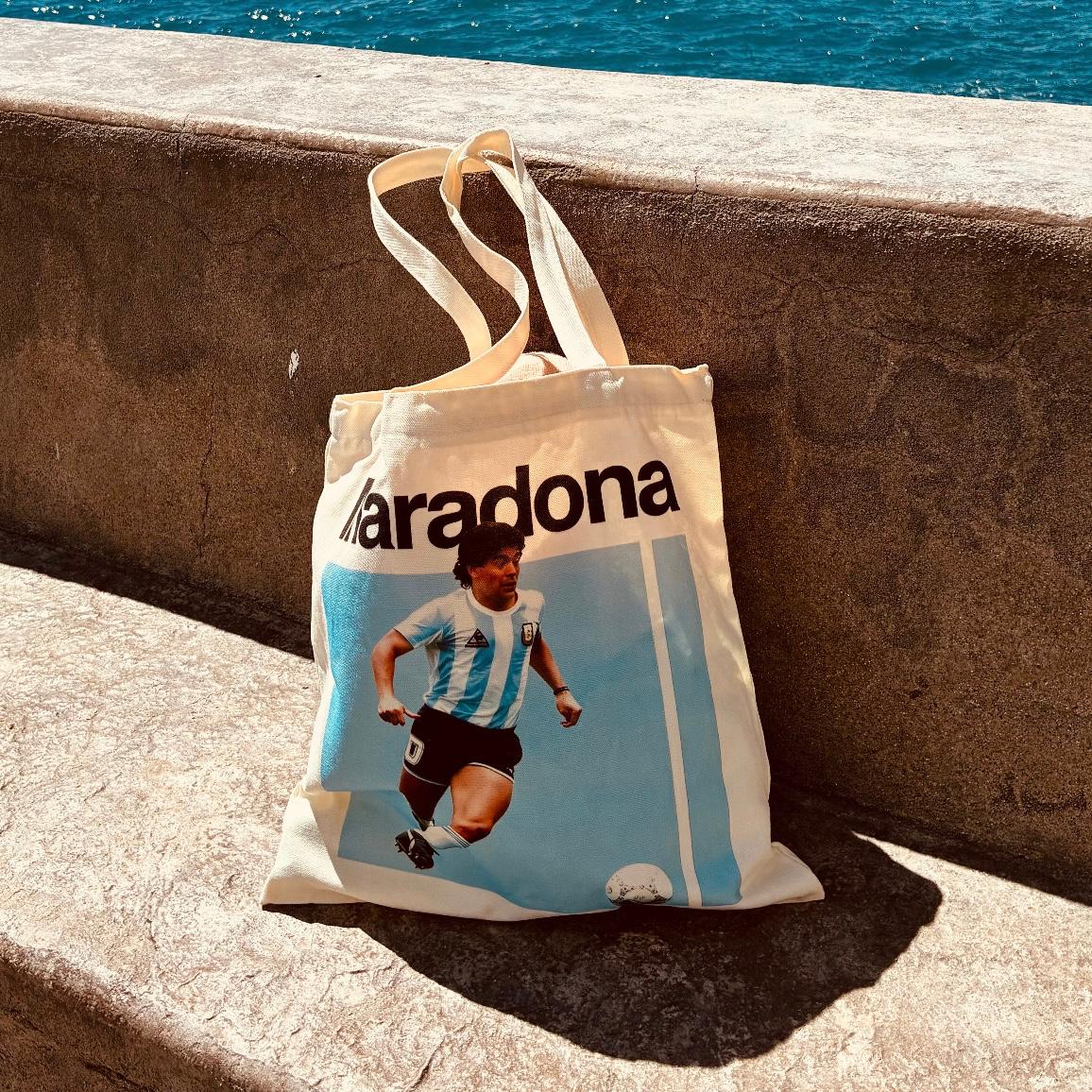 Maradona Canvas Tasche — Napoli Edition