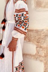 Bohemian Rapsody - Robe d'été Mrs.Riviera "White Lotus" Taille2 